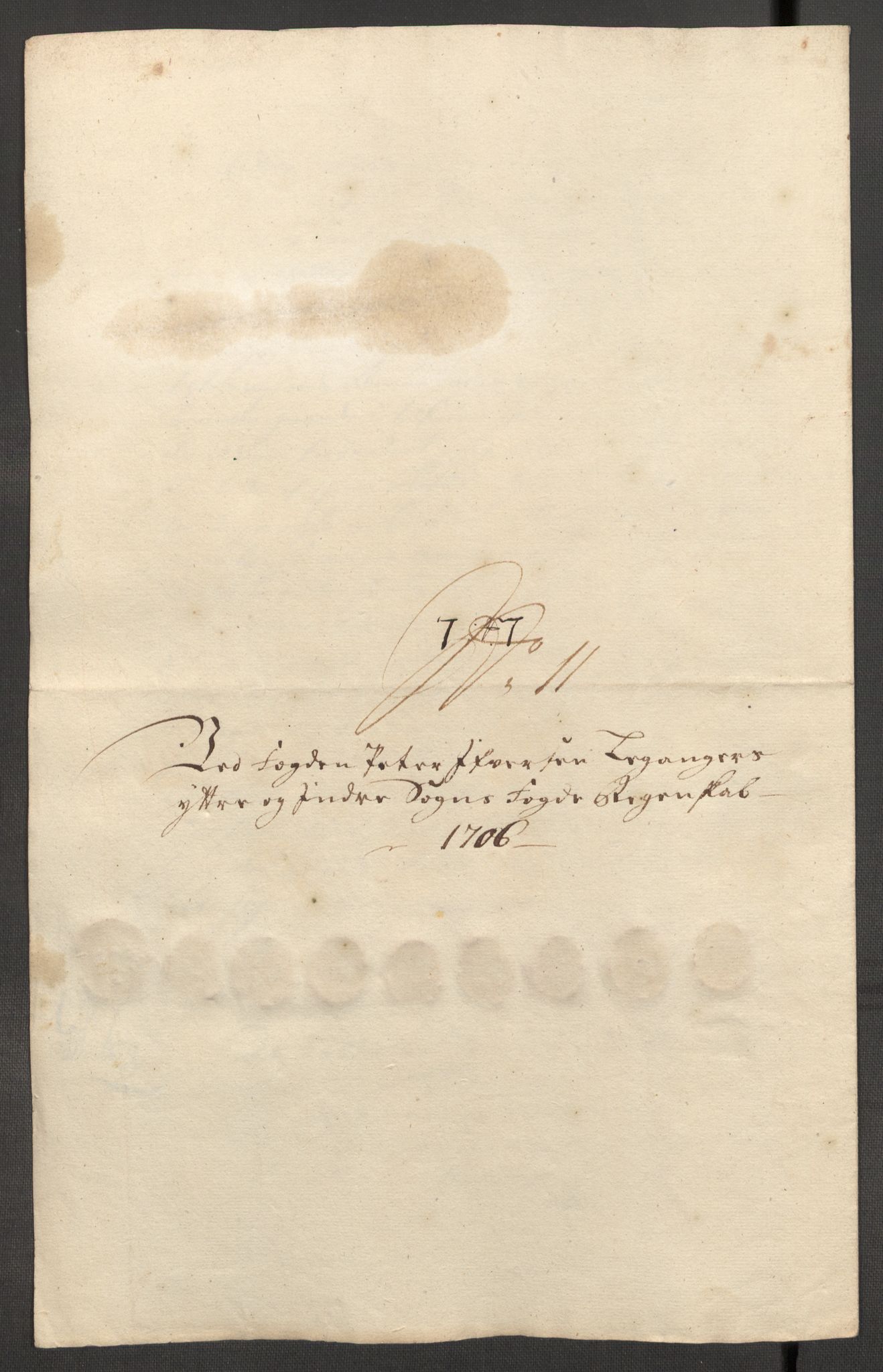 Rentekammeret inntil 1814, Reviderte regnskaper, Fogderegnskap, RA/EA-4092/R52/L3314: Fogderegnskap Sogn, 1705-1707, p. 389