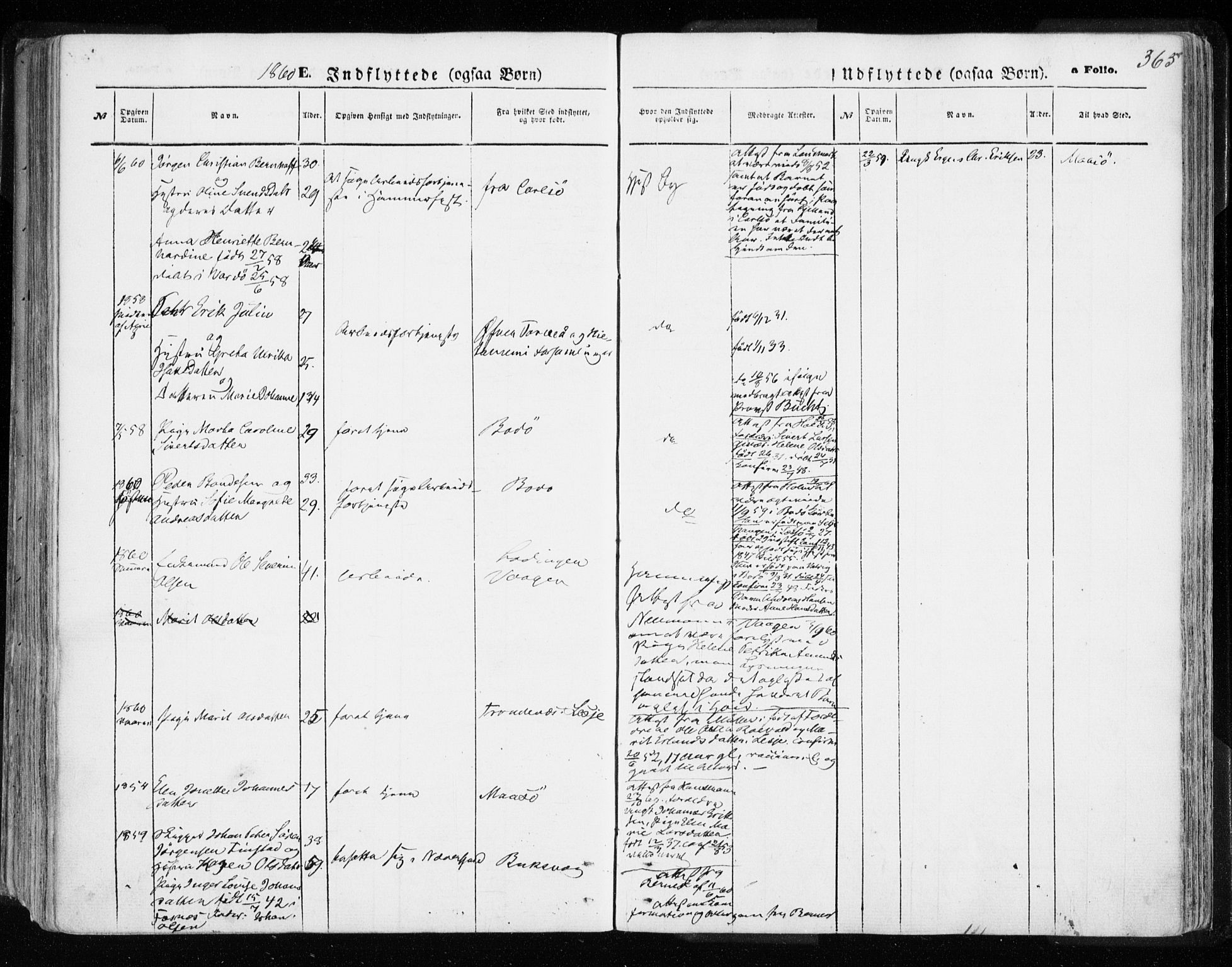 Hammerfest sokneprestkontor, AV/SATØ-S-1347/H/Ha/L0005.kirke: Parish register (official) no. 5, 1857-1869, p. 365