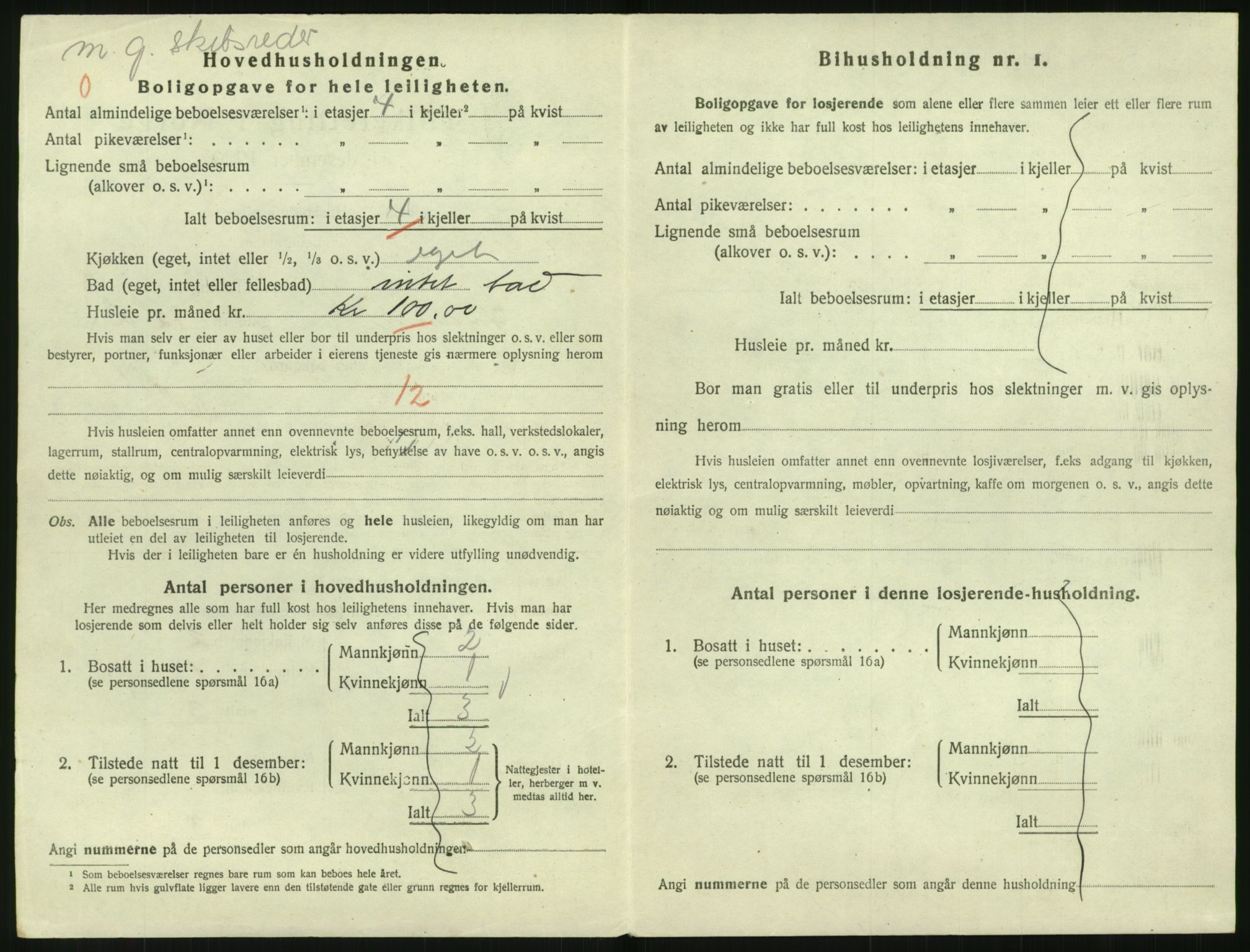 SAK, 1920 census for Arendal, 1920, p. 4375