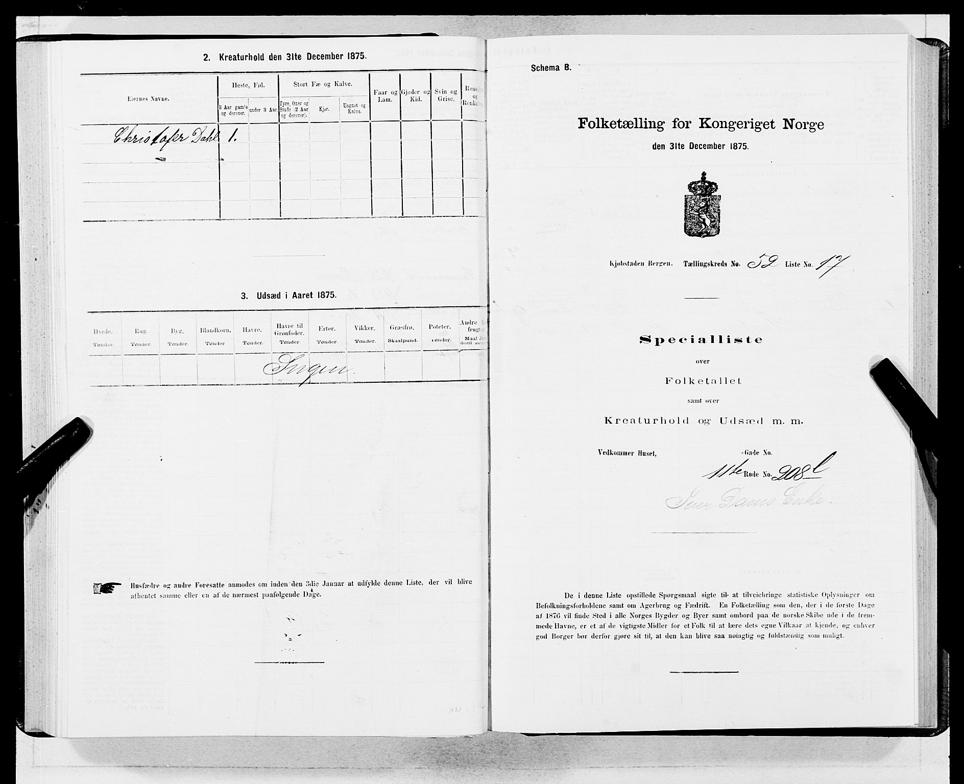 SAB, 1875 census for 1301 Bergen, 1875, p. 2759