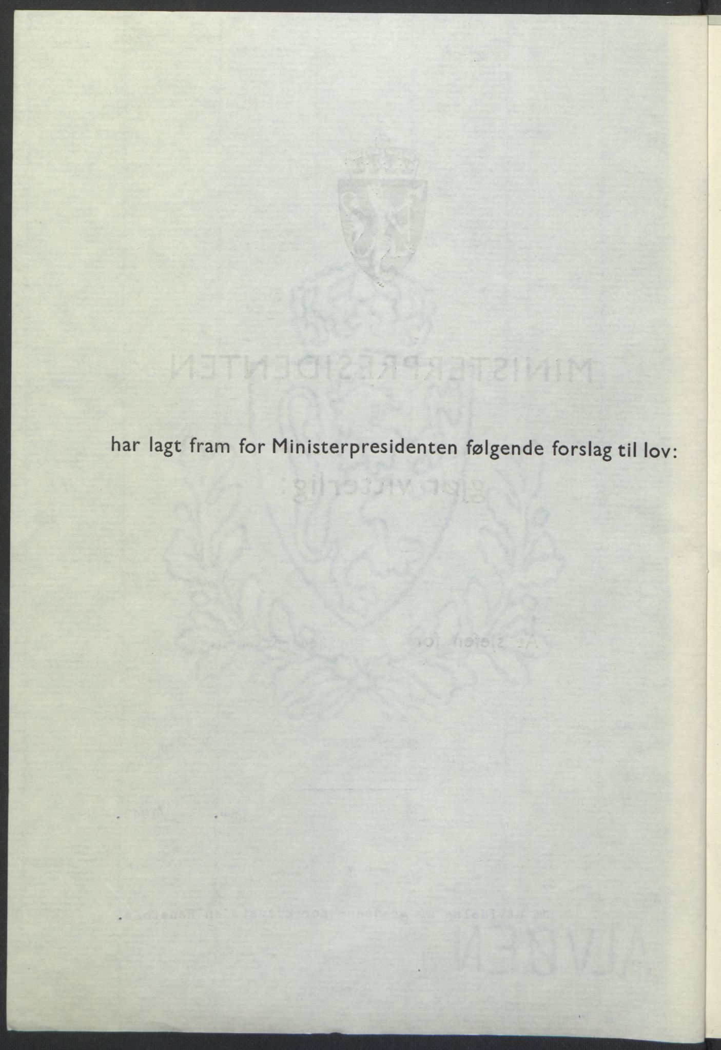 NS-administrasjonen 1940-1945 (Statsrådsekretariatet, de kommisariske statsråder mm), RA/S-4279/D/Db/L0098: Lover II, 1942, p. 498