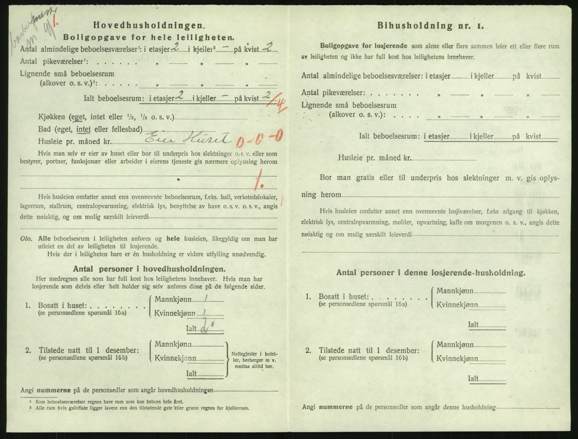 SAK, 1920 census for Lillesand, 1920, p. 958