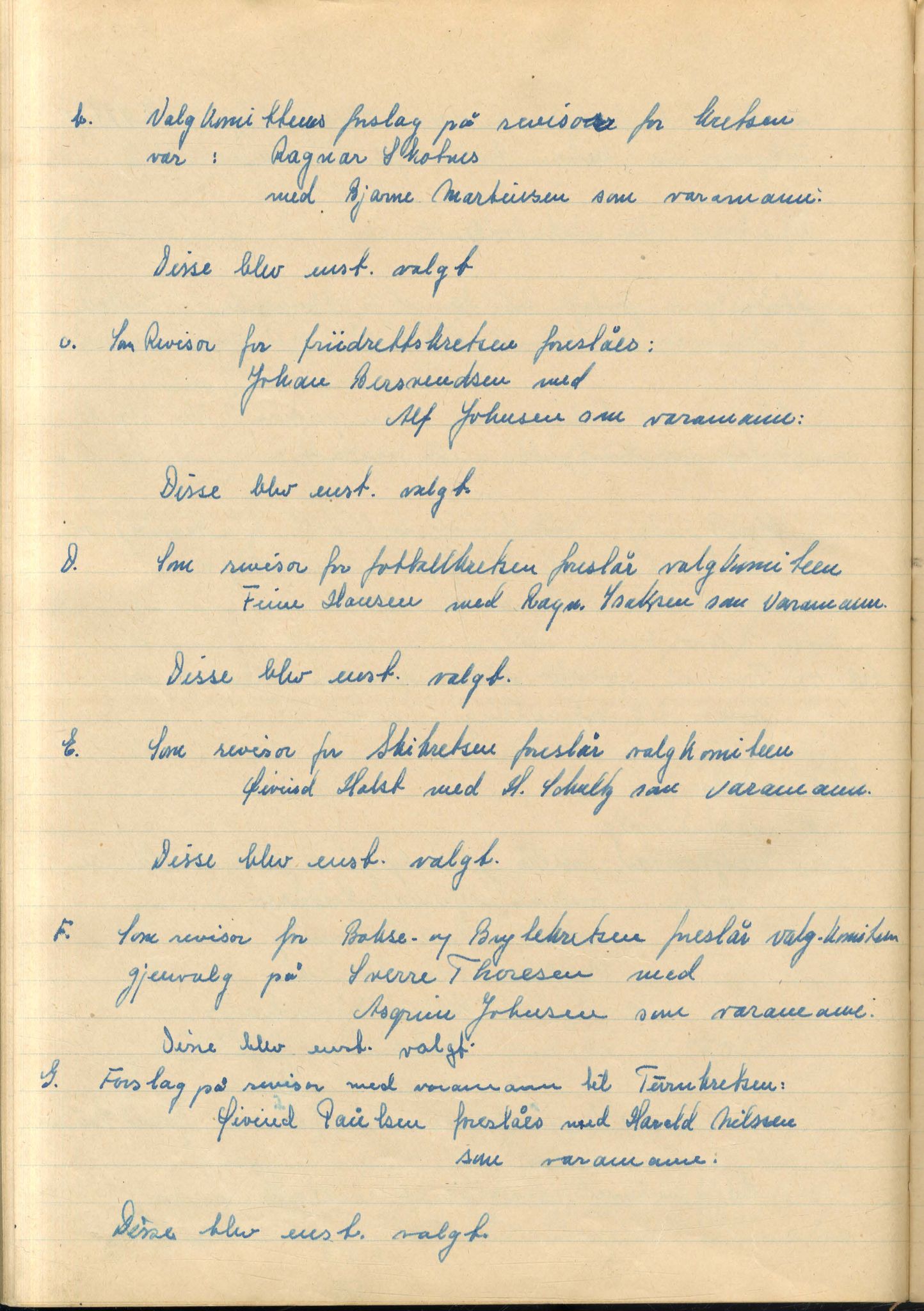 Aust-Finnmark Idrettskrets , FMFB/A-1041/A/L0001: Møteprotokoll for interimstyre, 1945-1951, p. 121