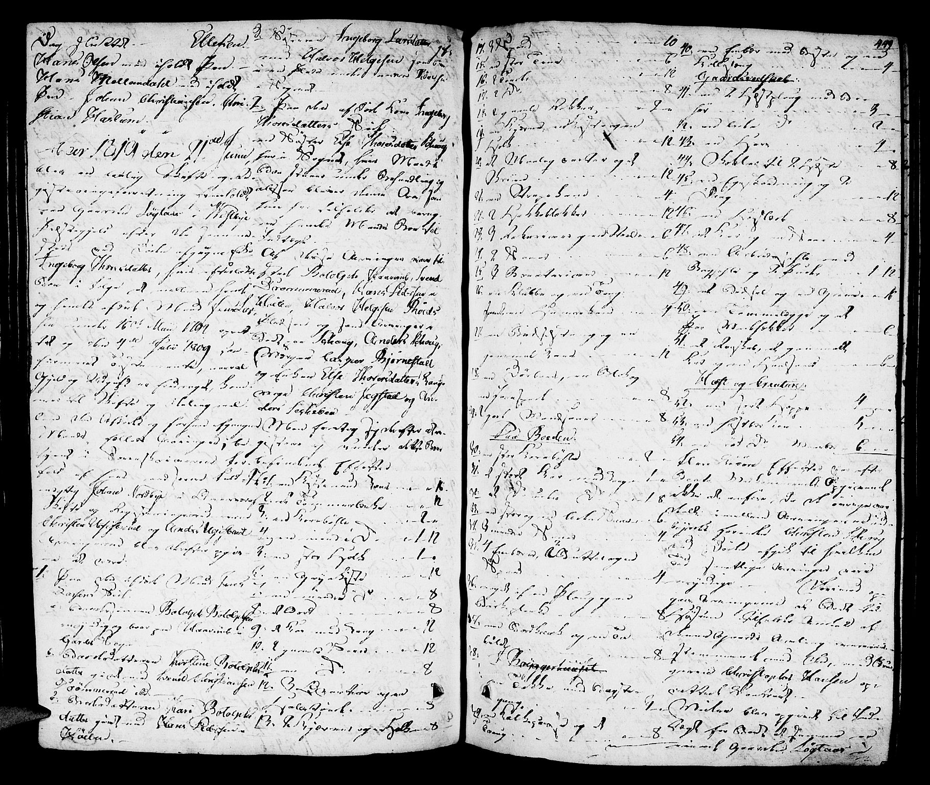 Follo sorenskriveri, AV/SAO-A-10274/H/Hb/L0013: Skifteprotokoll, 1808-1826, p. 448b-449a