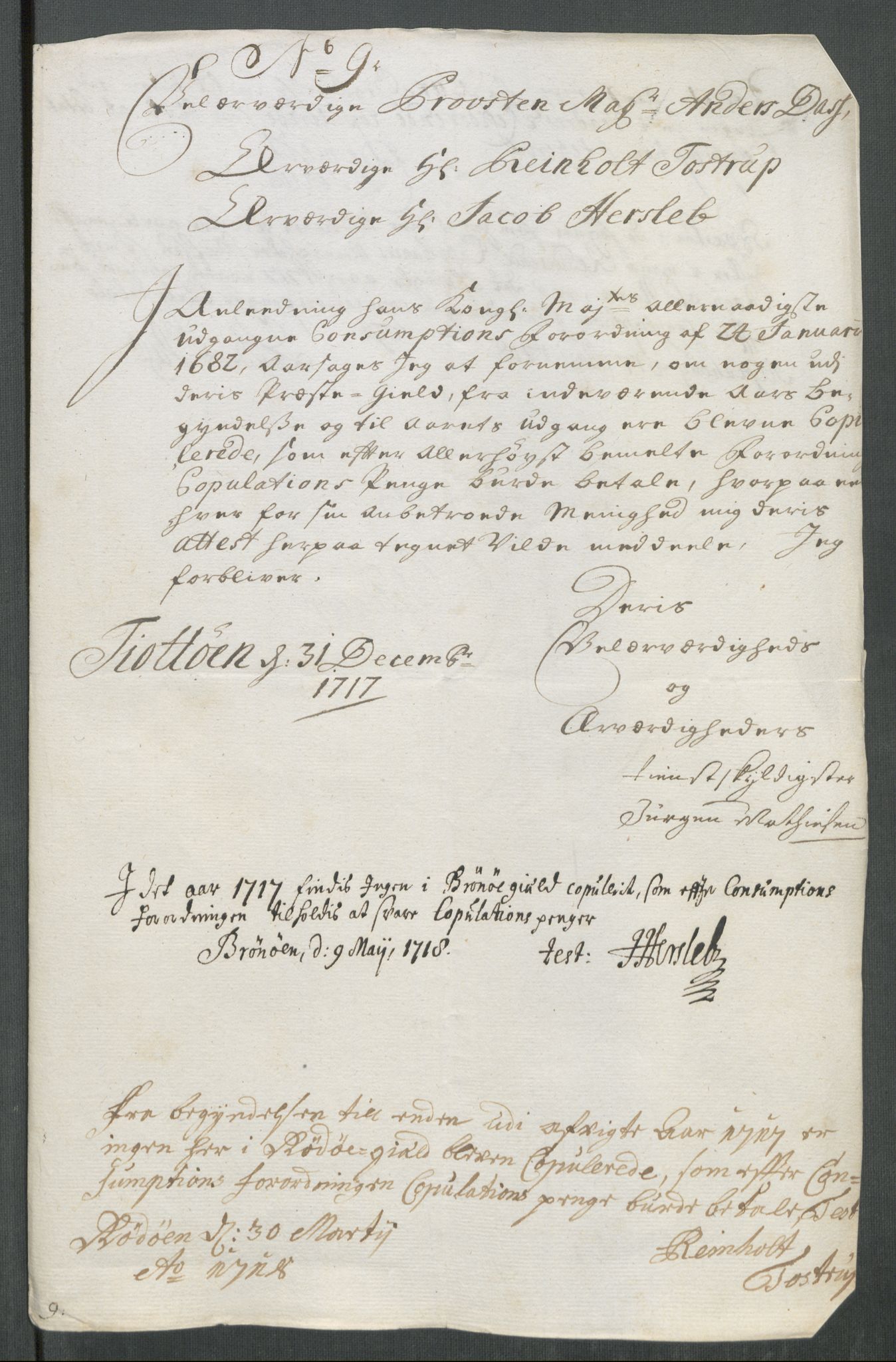 Rentekammeret inntil 1814, Reviderte regnskaper, Fogderegnskap, AV/RA-EA-4092/R65/L4515: Fogderegnskap Helgeland, 1717, p. 130