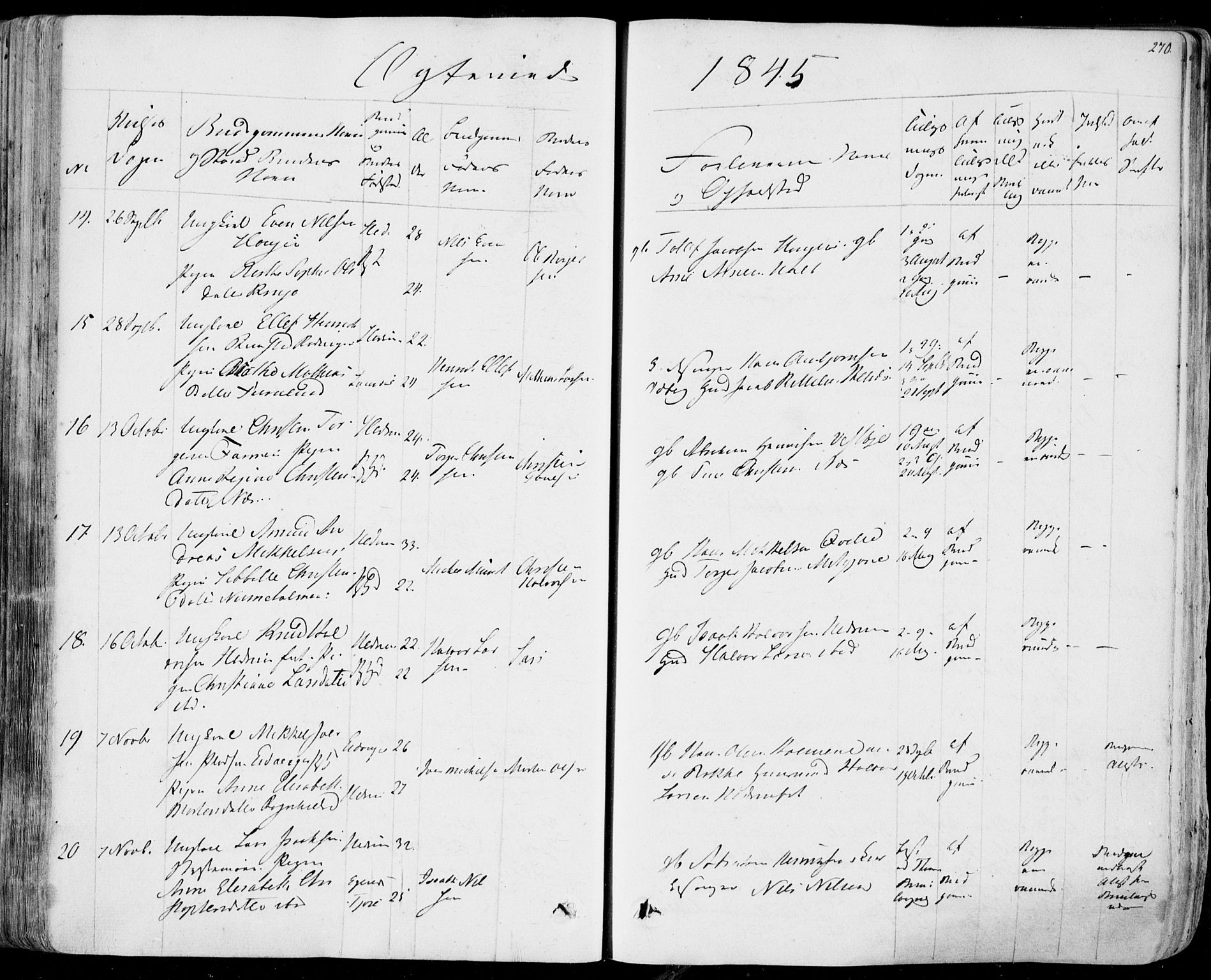 Hedrum kirkebøker, AV/SAKO-A-344/F/Fa/L0005: Parish register (official) no. I 5, 1835-1848, p. 270