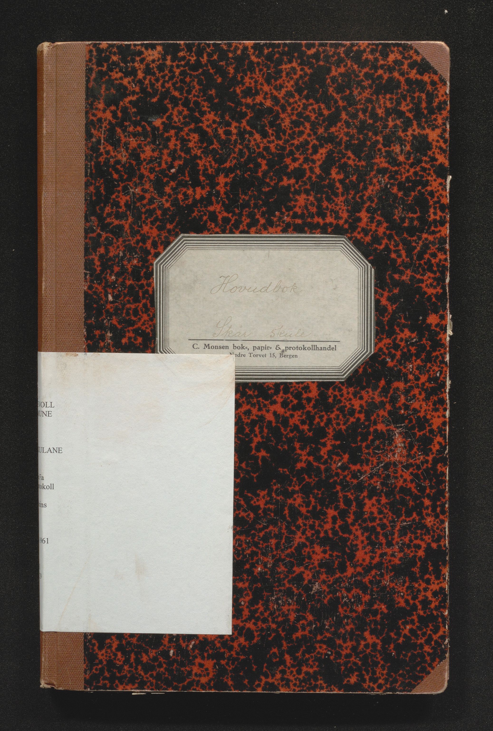 Austevoll kommune. Barneskulane, IKAH/1244-231/F/Fa/L0029: Skuleprotokoll for Skår krins, 1947-1961