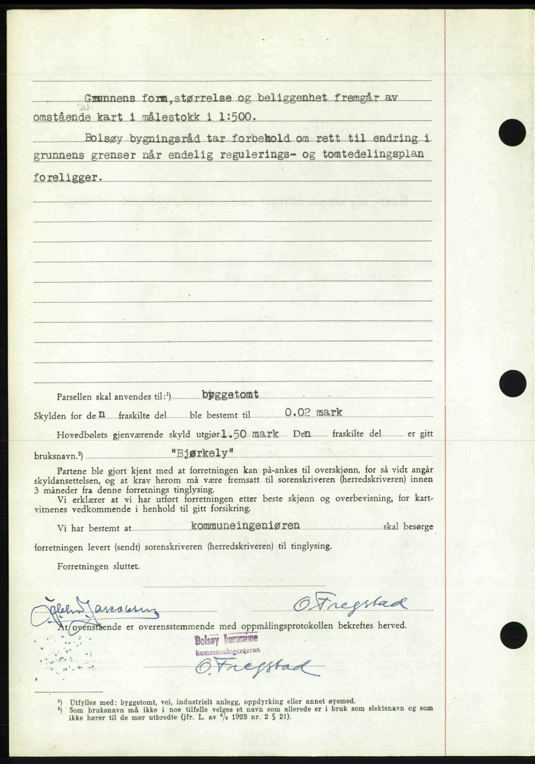 Romsdal sorenskriveri, AV/SAT-A-4149/1/2/2C: Mortgage book no. A32, 1950-1950, Diary no: : 588/1950