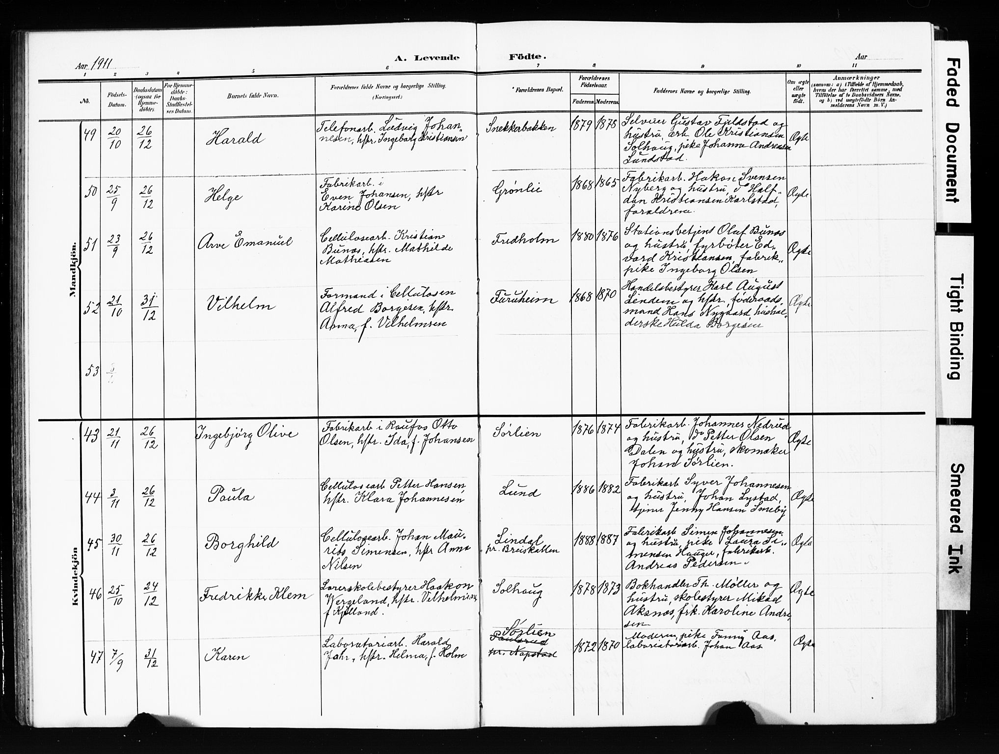 Vardal prestekontor, AV/SAH-PREST-100/H/Ha/Hab/L0013: Parish register (copy) no. 13, 1904-1915