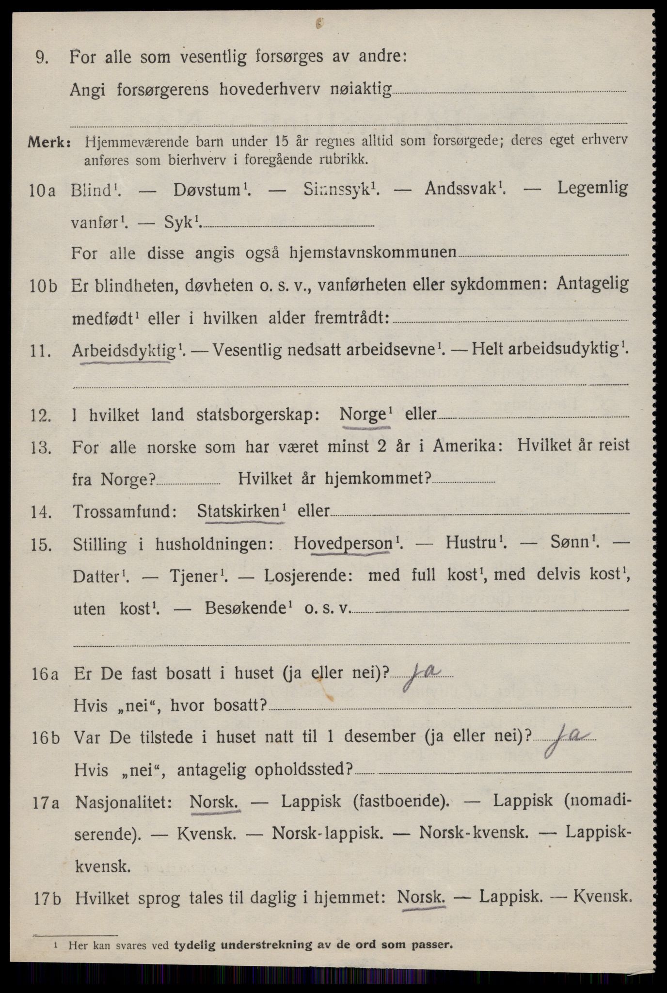 SAT, 1920 census for Meldal, 1920, p. 11334