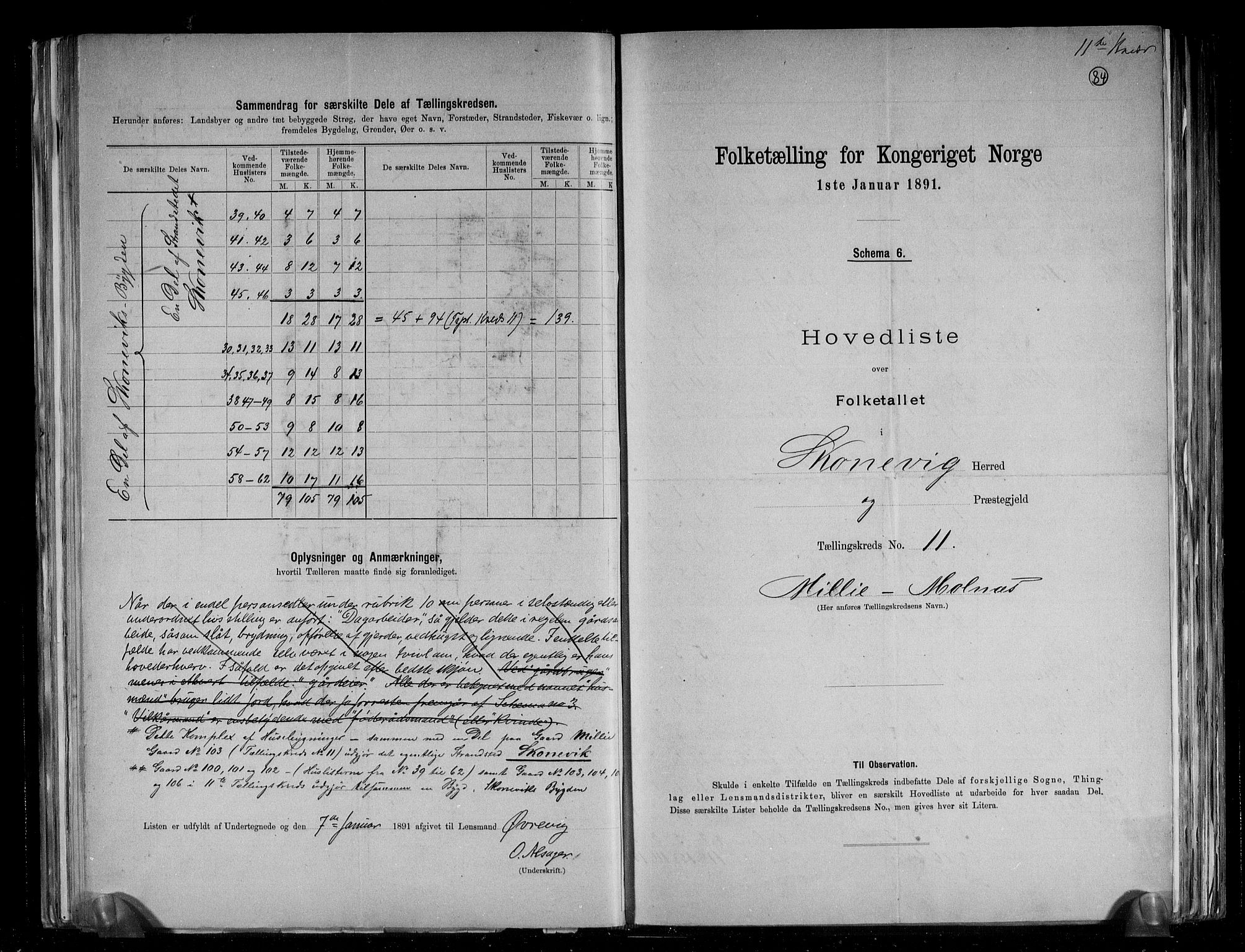 RA, 1891 census for 1212 Skånevik, 1891, p. 26