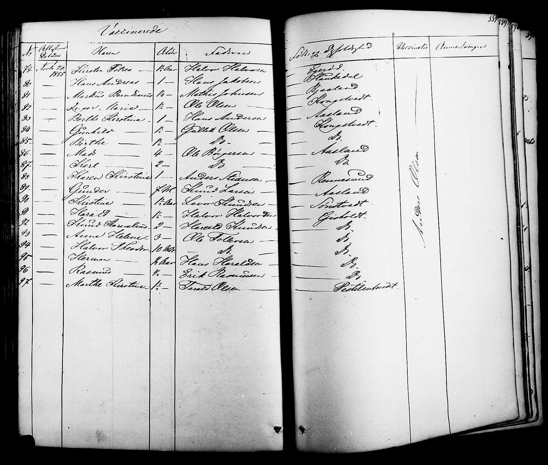 Solum kirkebøker, SAKO/A-306/F/Fa/L0006: Parish register (official) no. I 6, 1844-1855, p. 554