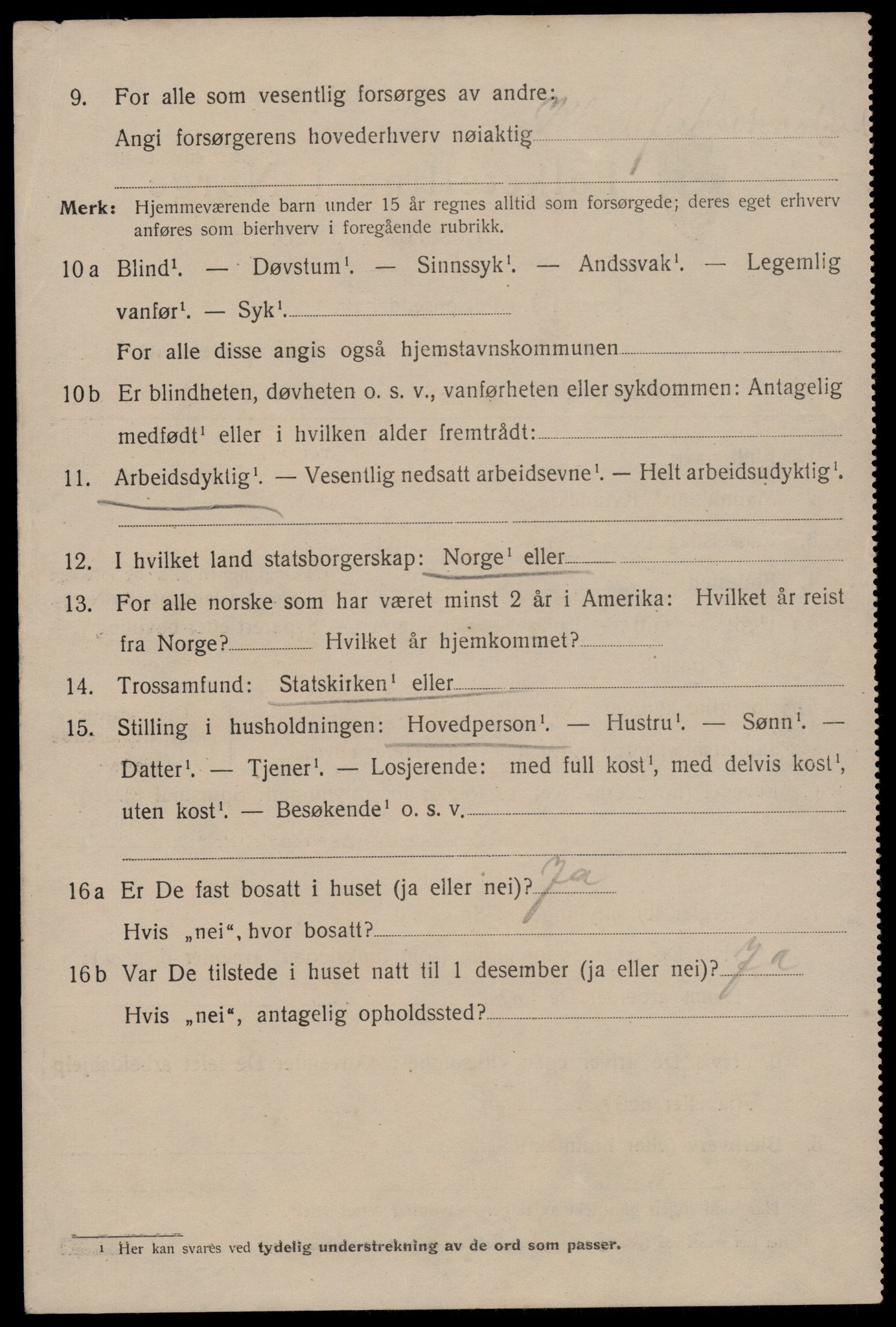 SAST, 1920 census for Egersund town, 1920, p. 3773