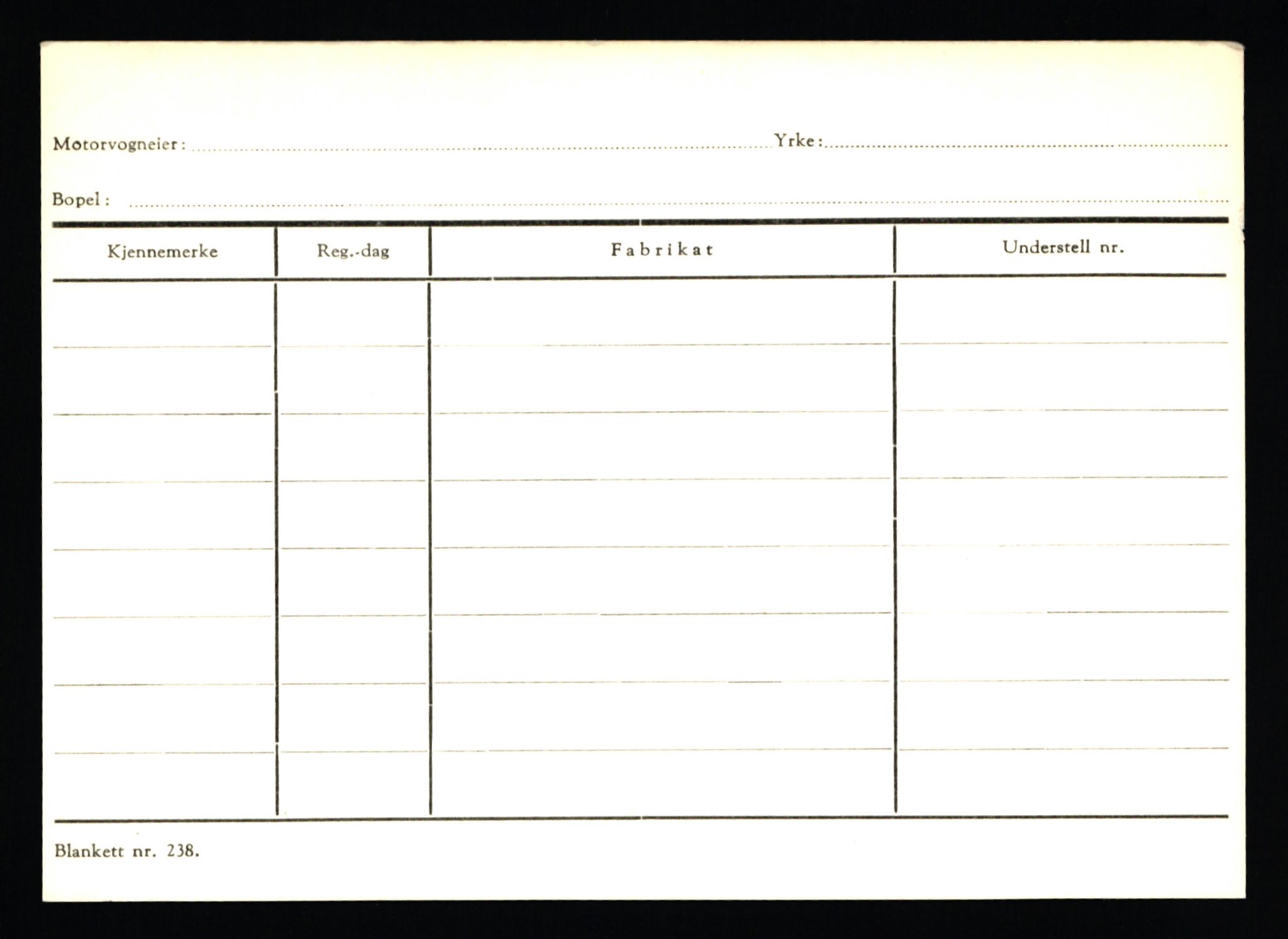 Stavanger trafikkstasjon, AV/SAST-A-101942/0/H/L0025: Meling - Mygland, 1930-1971, p. 8