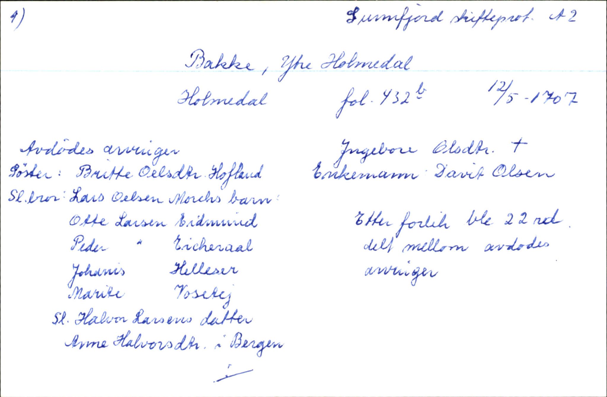 Skiftekort ved Statsarkivet i Bergen, SAB/SKIFTEKORT/003/L0002: Skifteprotokoll nr. 2, 1687-1708, p. 546