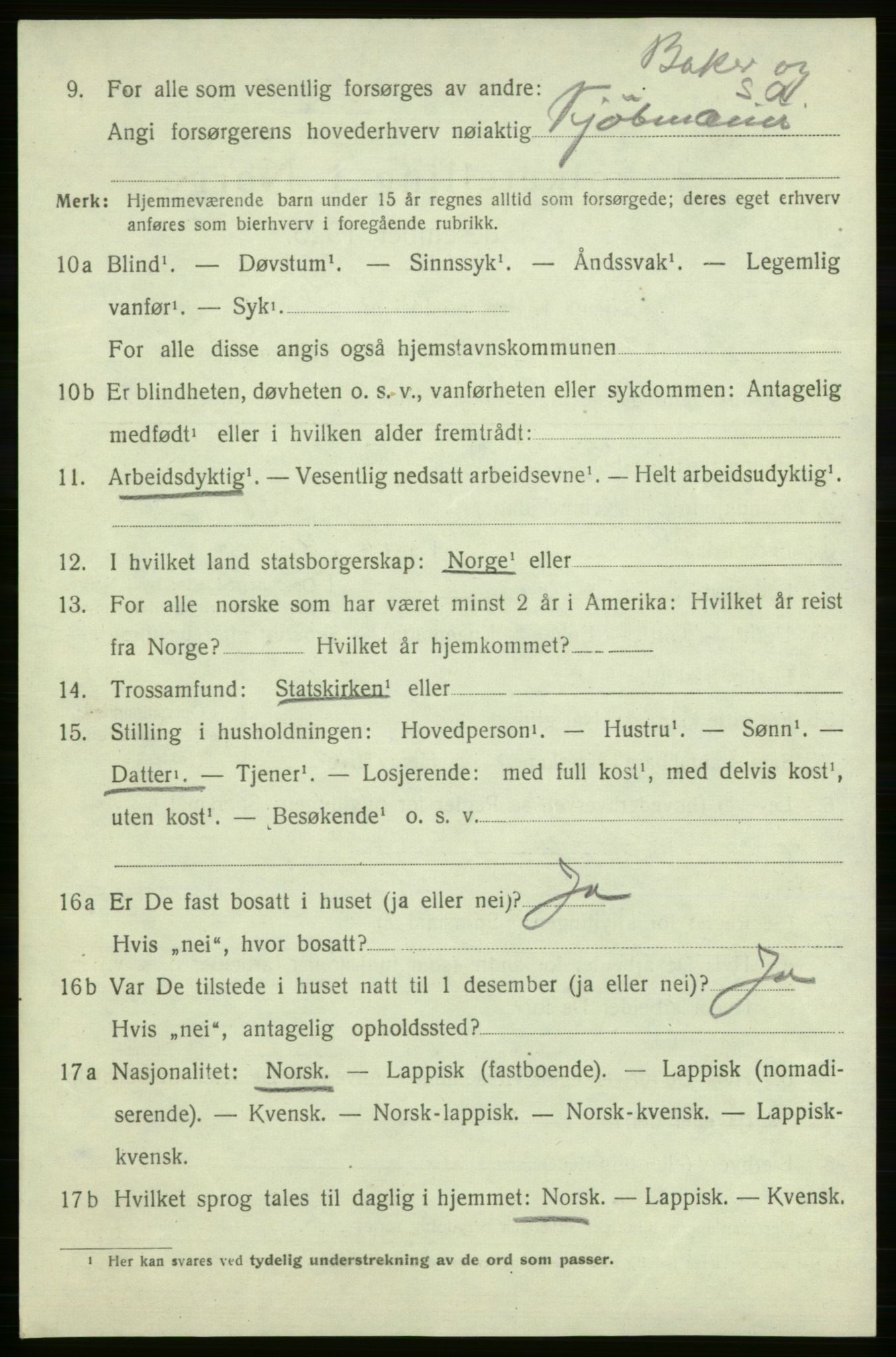 SATØ, 1920 census for Måsøy, 1920, p. 2209