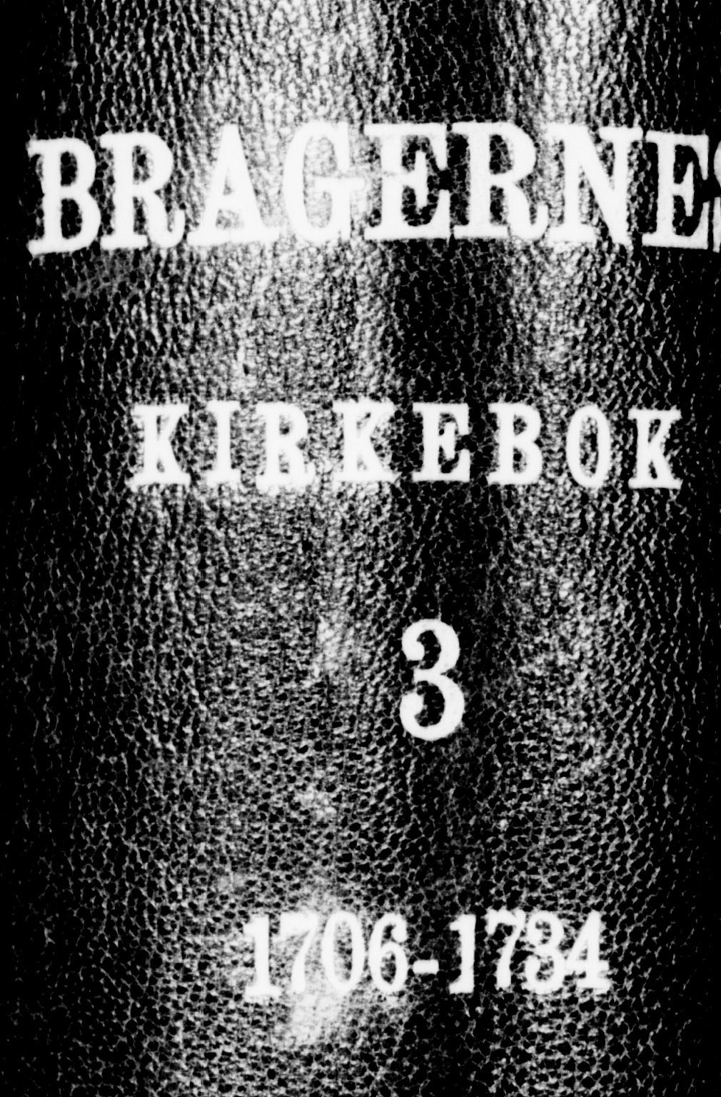 Bragernes kirkebøker, SAKO/A-6/F/Fa/L0003: Parish register (official) no. I 3, 1706-1734