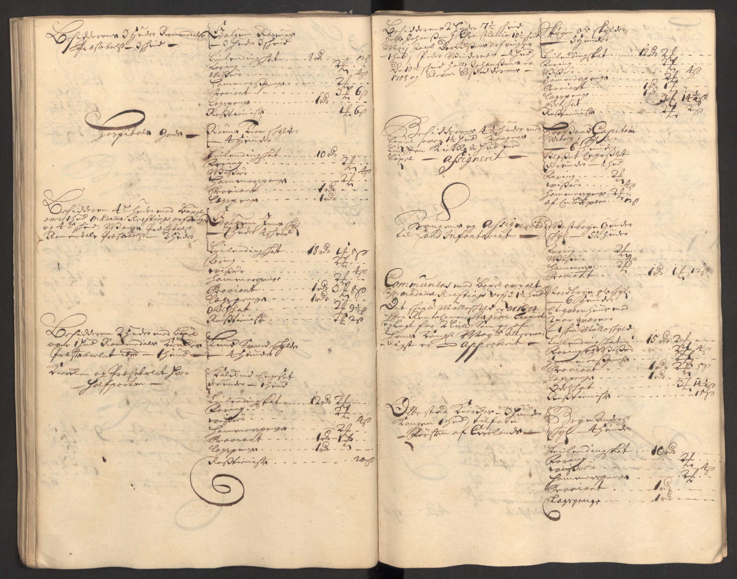 Rentekammeret inntil 1814, Reviderte regnskaper, Fogderegnskap, AV/RA-EA-4092/R16/L1044: Fogderegnskap Hedmark, 1708, p. 165