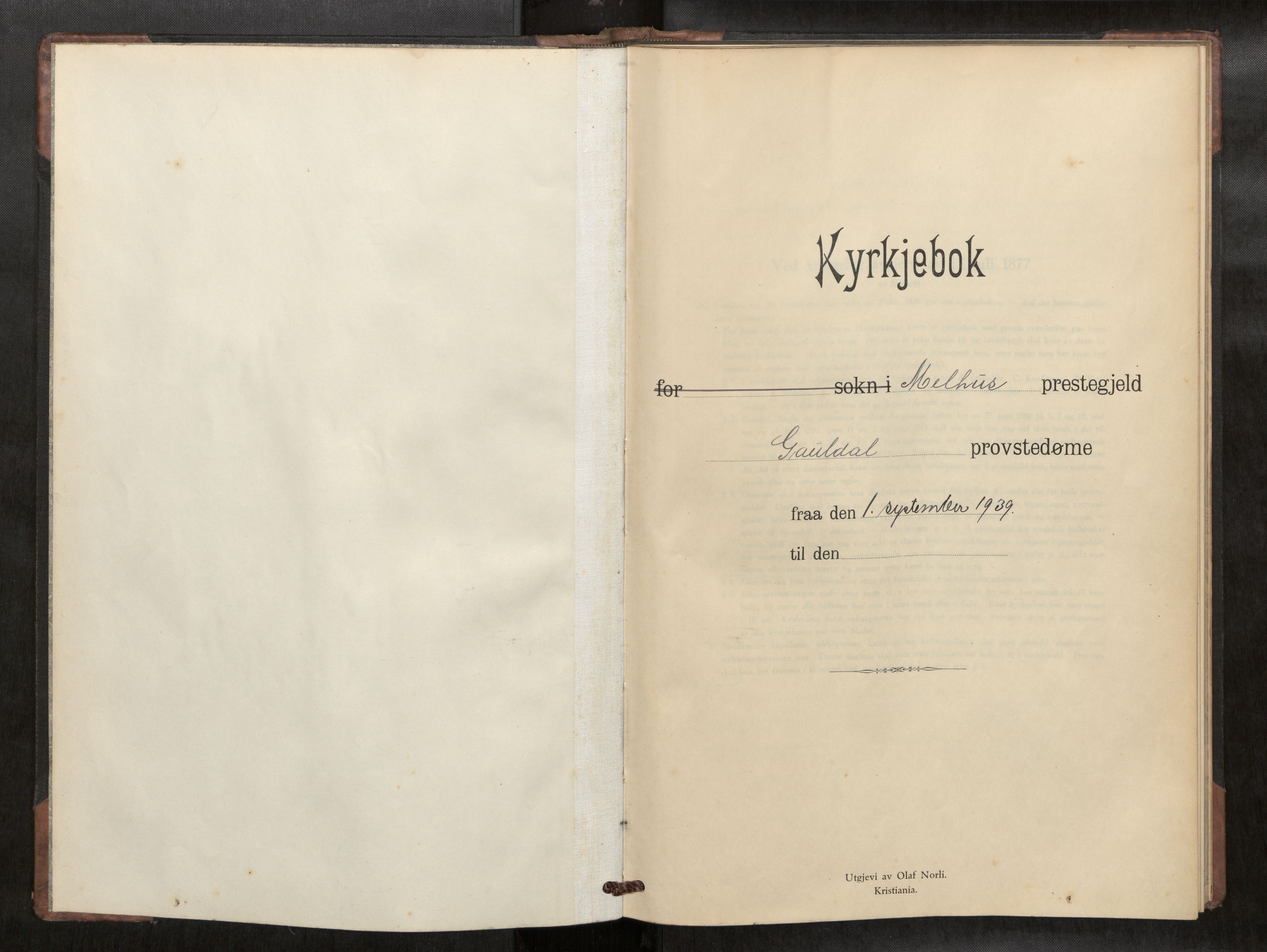 Ministerialprotokoller, klokkerbøker og fødselsregistre - Sør-Trøndelag, SAT/A-1456/691/L1082: Diary records no. 691A14, 1939-1952