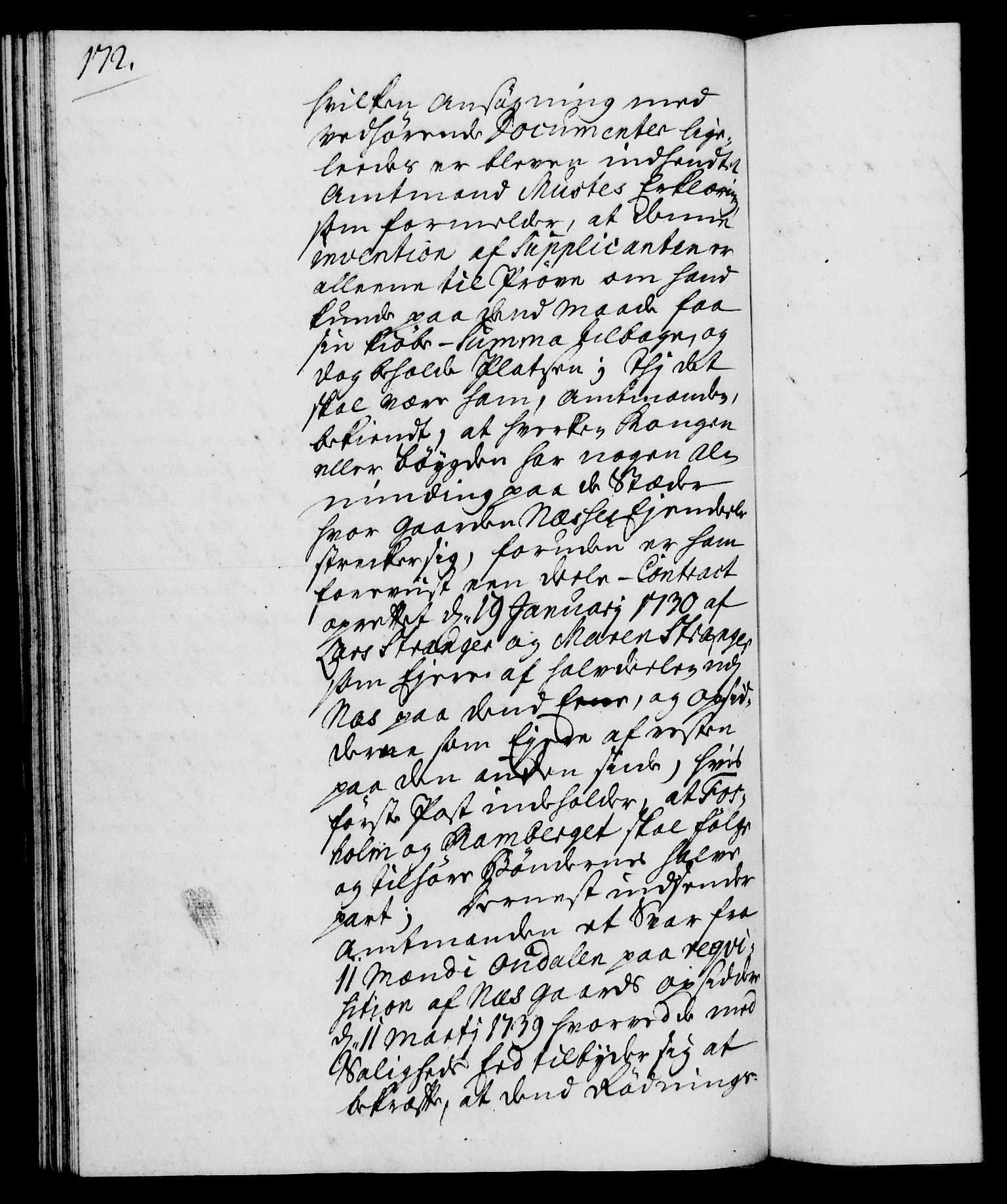 Rentekammeret, Kammerkanselliet, AV/RA-EA-3111/G/Gh/Gha/L0021: Norsk ekstraktmemorialprotokoll (merket RK 53.66), 1739, p. 172