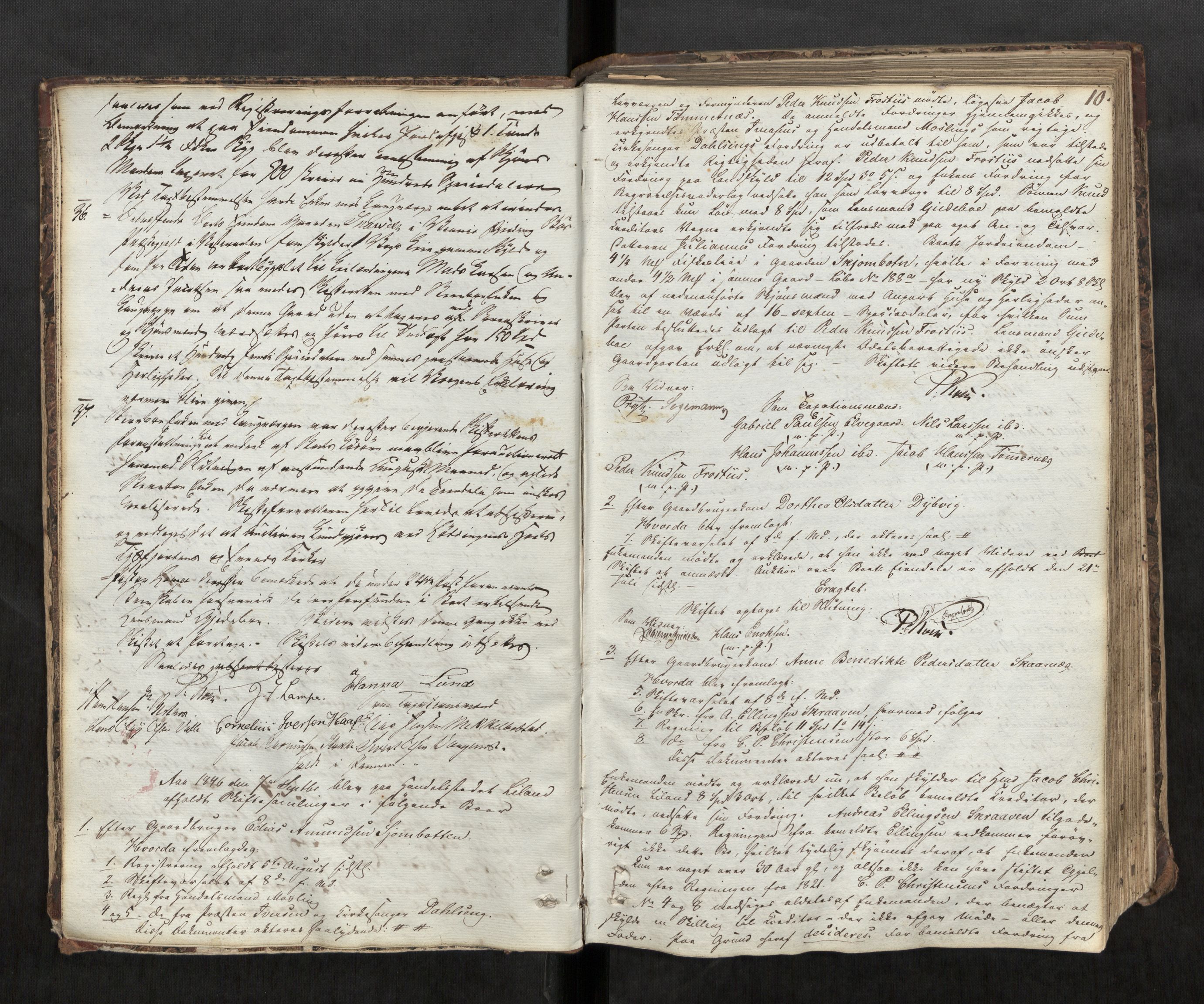 Salten sorenskriveri, AV/SAT-A-4578/1/3/3B/L0004: Skiftebehandlingsprotokoll, 1846-1851, p. 10