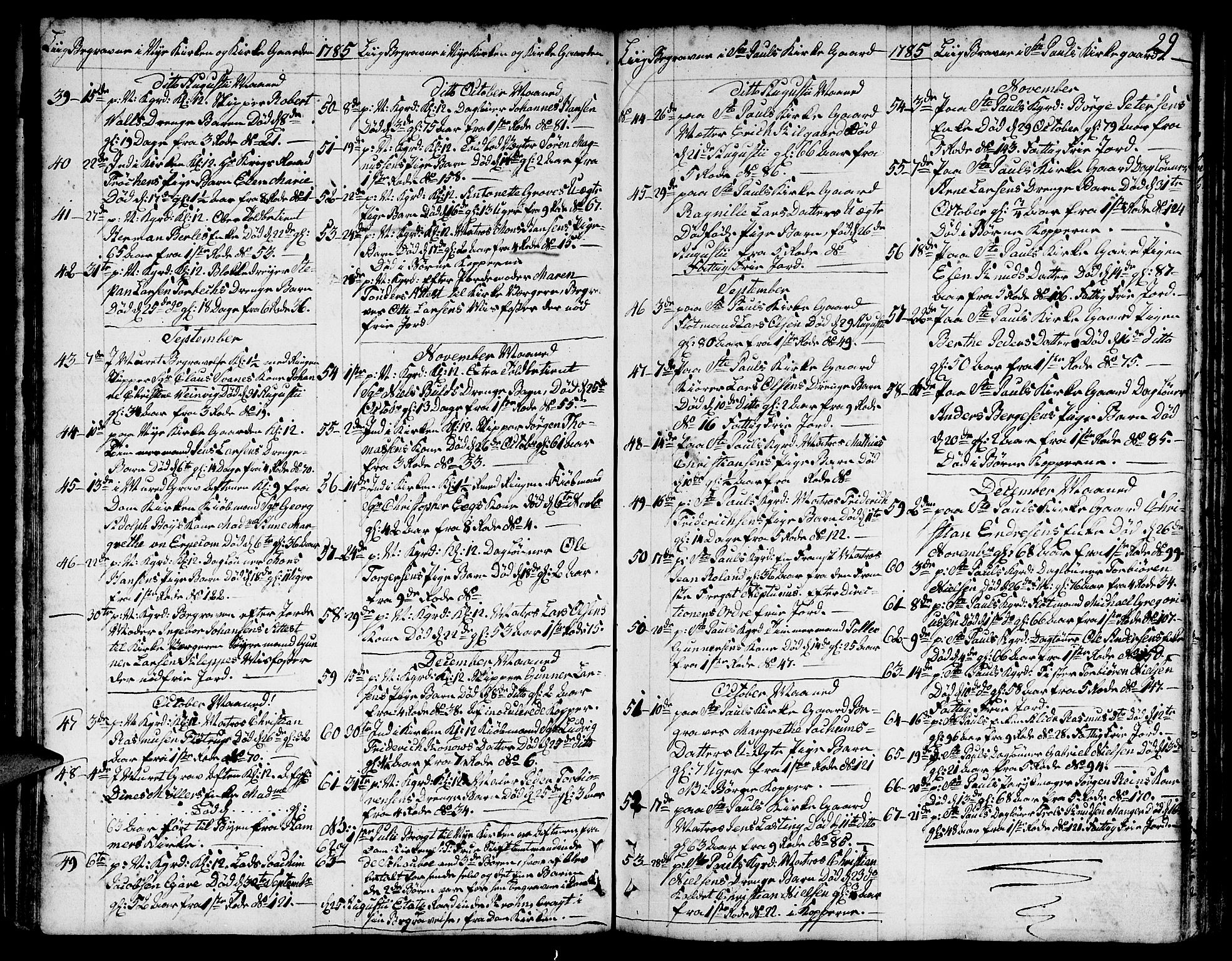 Nykirken Sokneprestembete, SAB/A-77101/H/Hab/L0002: Parish register (copy) no. A 3, 1775-1820, p. 29