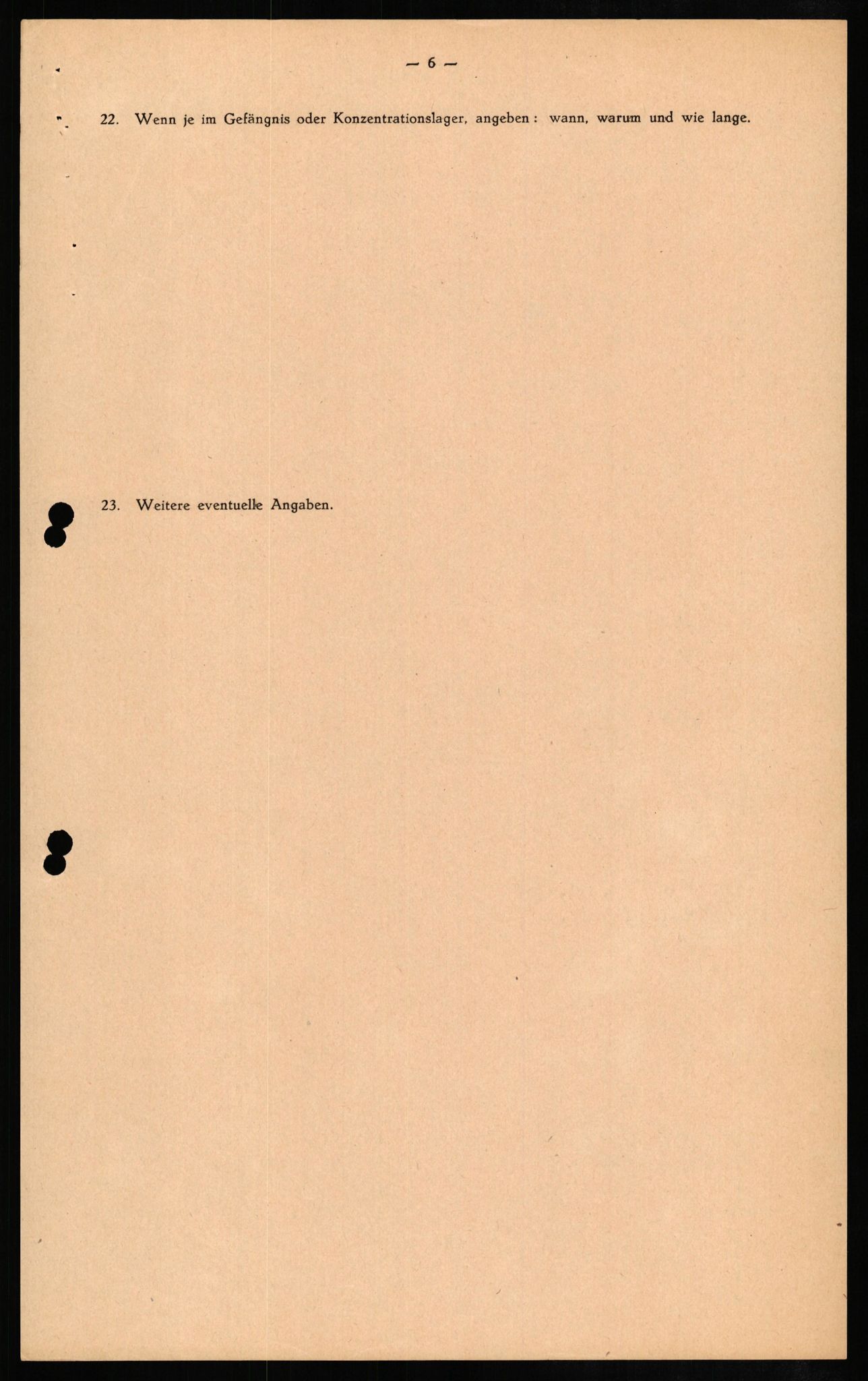 Forsvaret, Forsvarets overkommando II, AV/RA-RAFA-3915/D/Db/L0010: CI Questionaires. Tyske okkupasjonsstyrker i Norge. Tyskere., 1945-1946, p. 651