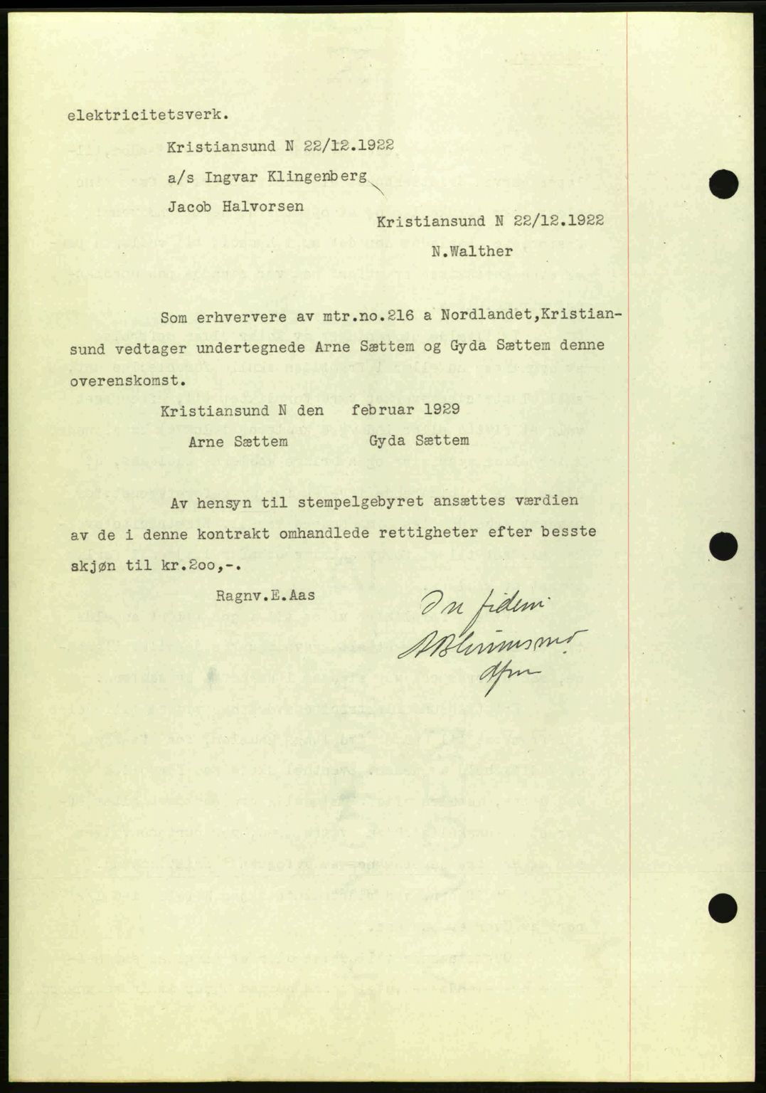 Kristiansund byfogd, AV/SAT-A-4587/A/27: Mortgage book no. 22, 1928-1929, Deed date: 01.03.1929