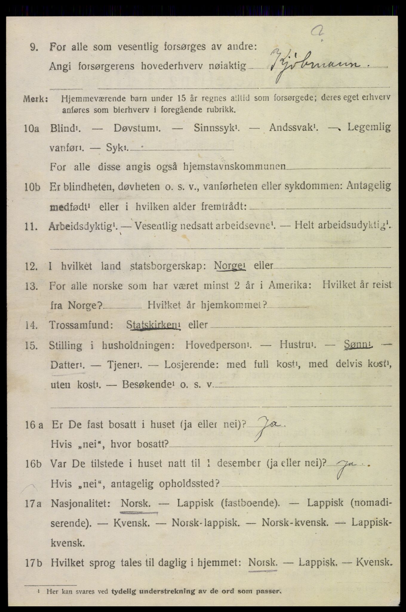 SAT, 1920 census for Egge, 1920, p. 3341