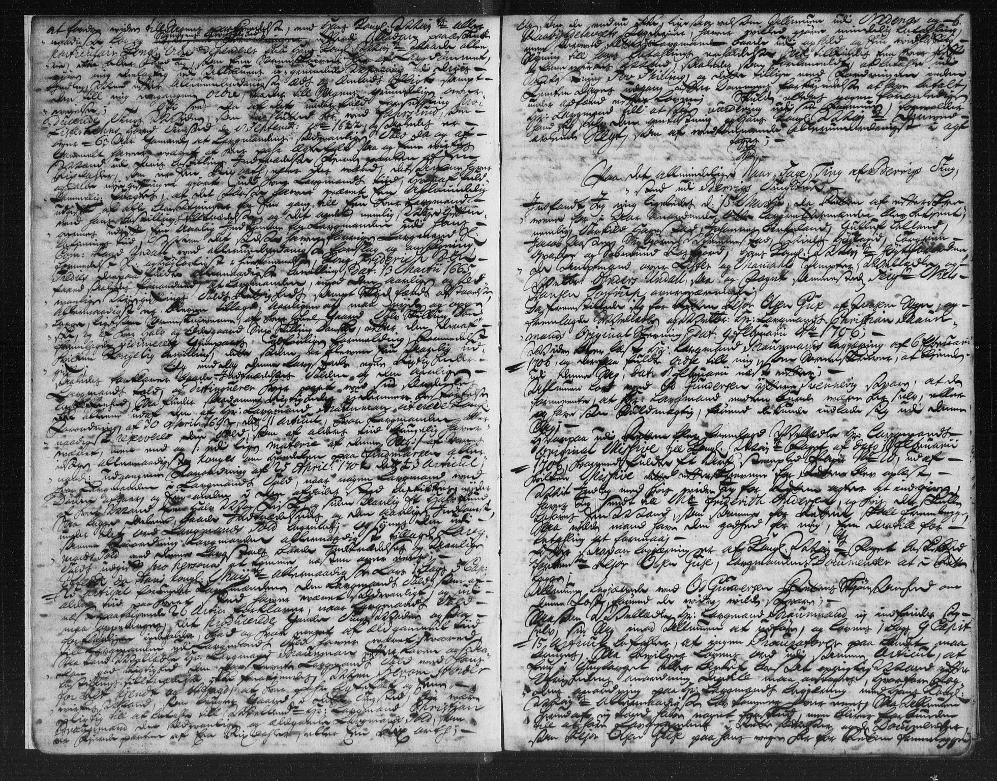 Mandal sorenskriveri, AV/SAK-1221-0005/001/F/Fa/L0015: Tingbok nr 14, 1706-1709, p. 5b-6a