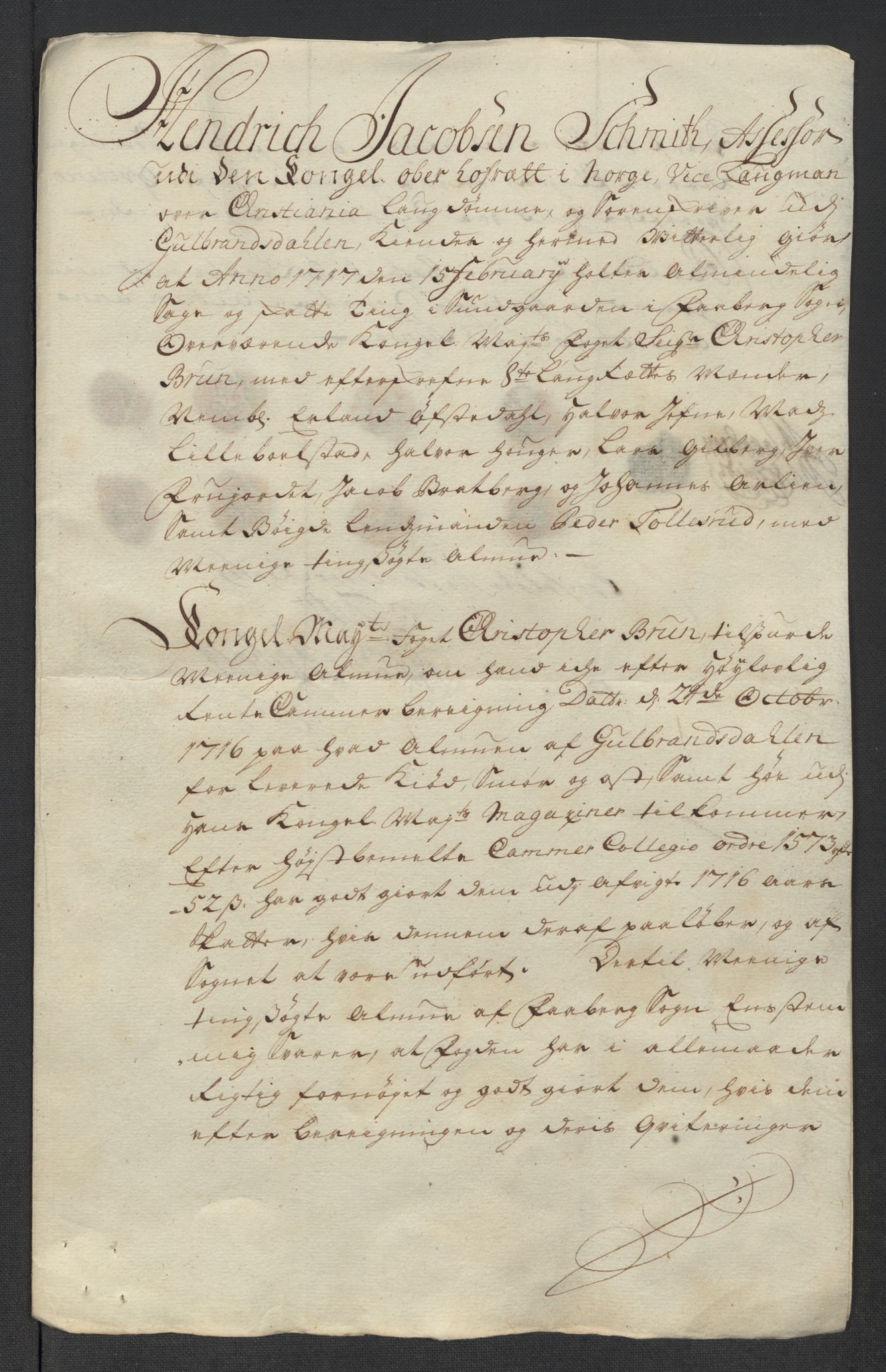 Rentekammeret inntil 1814, Reviderte regnskaper, Fogderegnskap, AV/RA-EA-4092/R17/L1186: Fogderegnskap Gudbrandsdal, 1716, p. 258