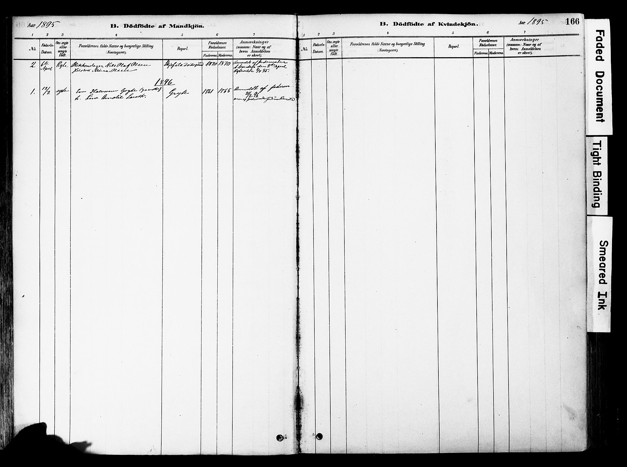 Østre Toten prestekontor, AV/SAH-PREST-104/H/Ha/Haa/L0006: Parish register (official) no. 6 /1, 1878-1896, p. 166