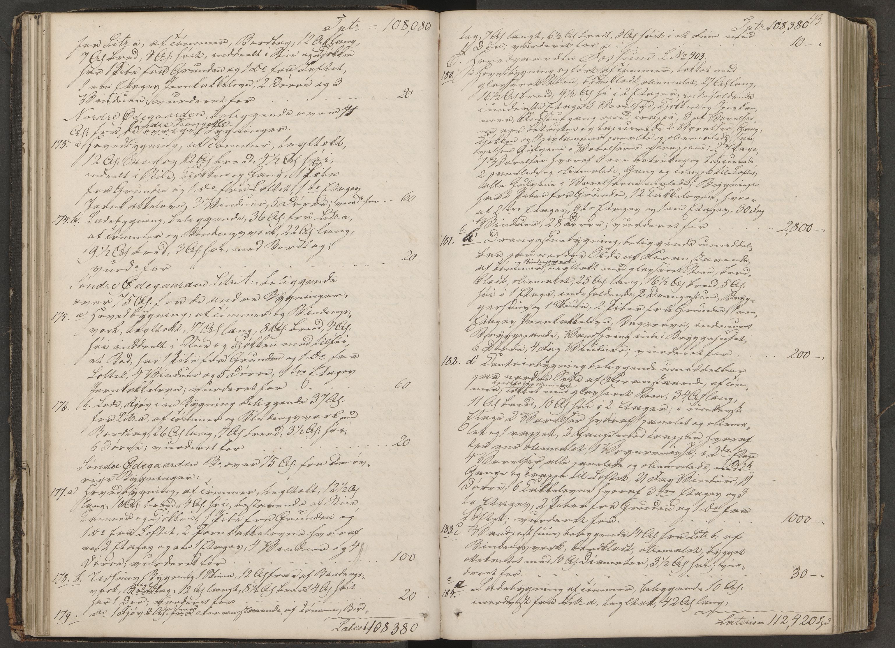 Modum lensmannskontor, AV/SAKO-A-524/Y/Yc/Ycc/L0001: Branntakstprotokoll Modum nordre, 1846-1871