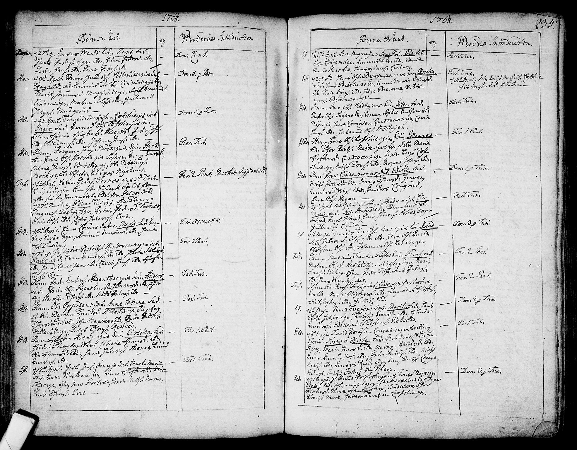 Sandsvær kirkebøker, AV/SAKO-A-244/F/Fa/L0002a: Parish register (official) no. I 2, 1725-1809, p. 235