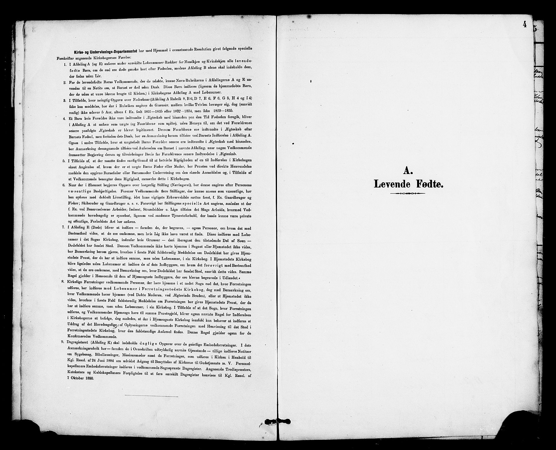 Osterfjorden Soknepresembete, AV/SAB-A-77301: Parish register (copy) no. B 2, 1891-1922, p. 4