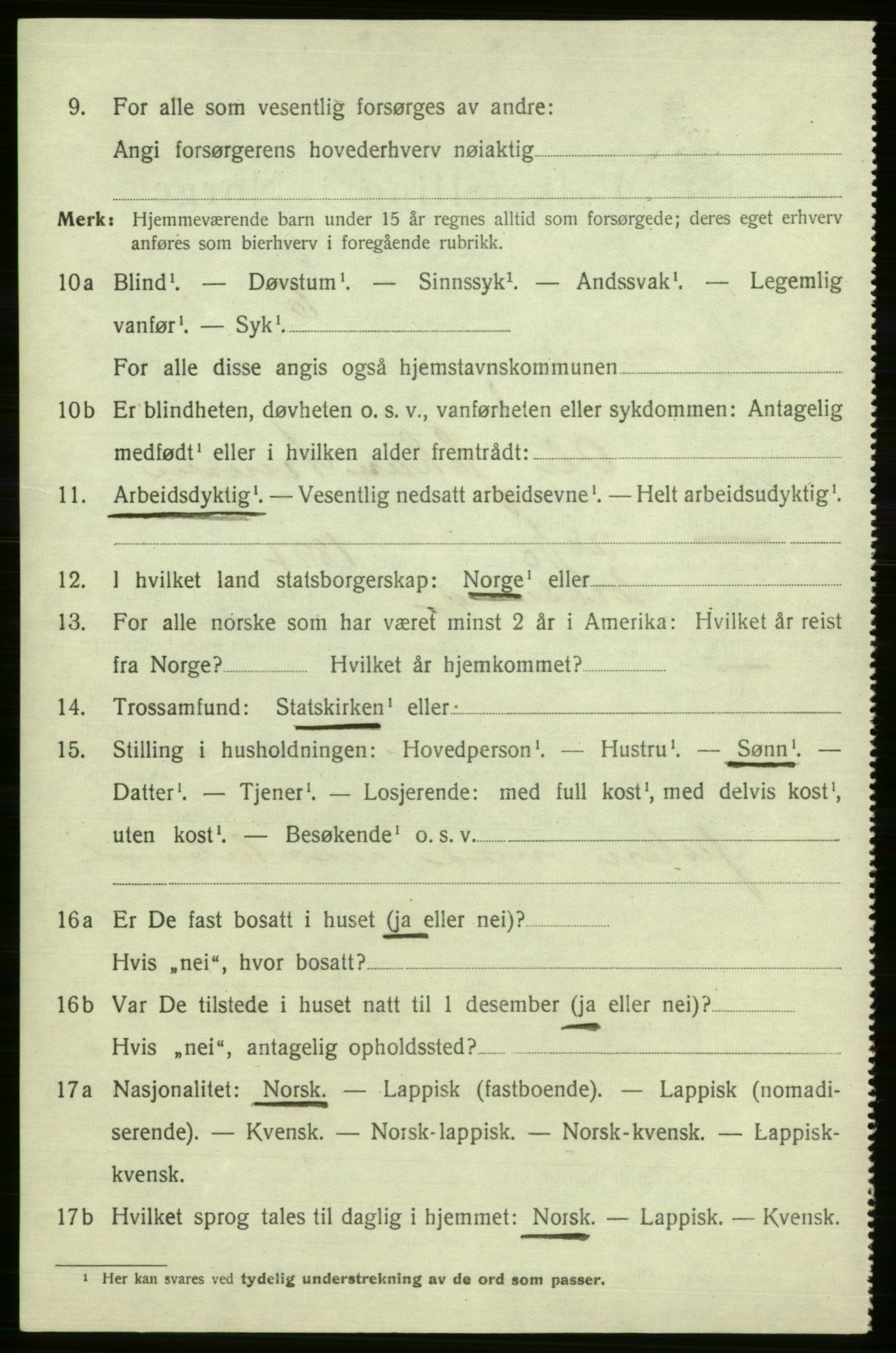 SATØ, 1920 census for Sørøysund rural district, 1920, p. 1111