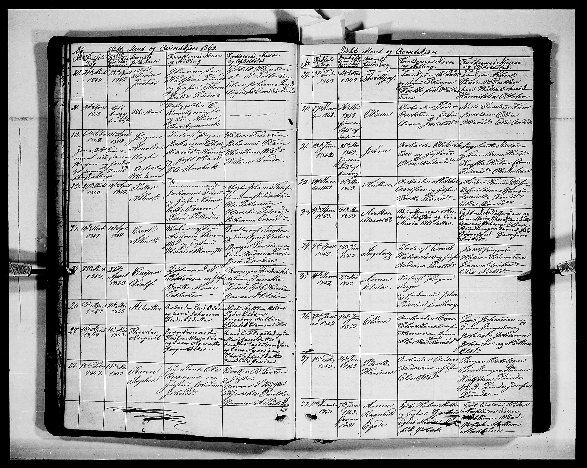 Vang prestekontor, Hedmark, SAH/PREST-008/H/Ha/Hab/L0011: Parish register (copy) no. 11, 1855-1878, p. 26