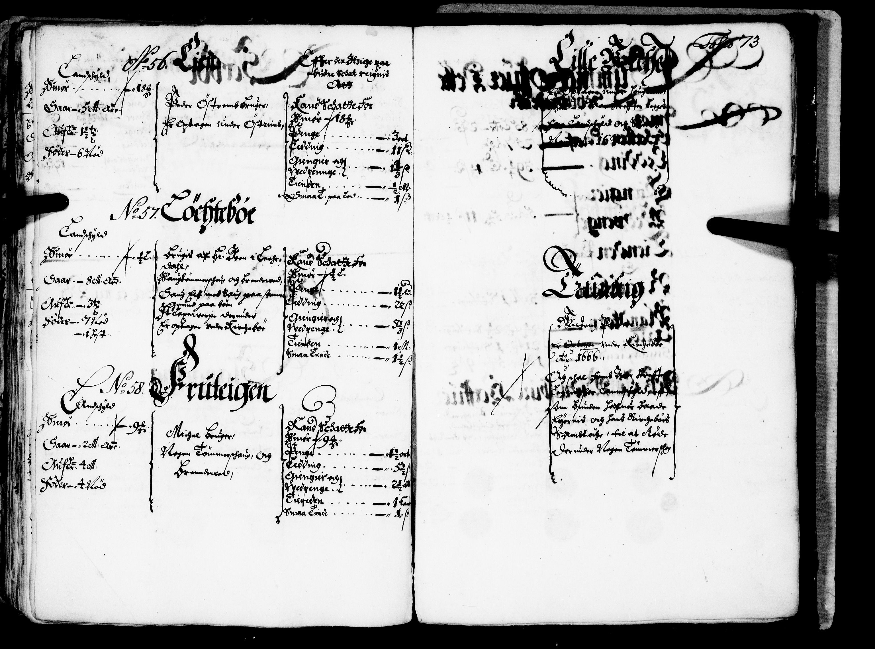 Rentekammeret inntil 1814, Realistisk ordnet avdeling, RA/EA-4070/N/Nb/Nba/L0042: Ytre Sogn fogderi, 1667, p. 72b-73a