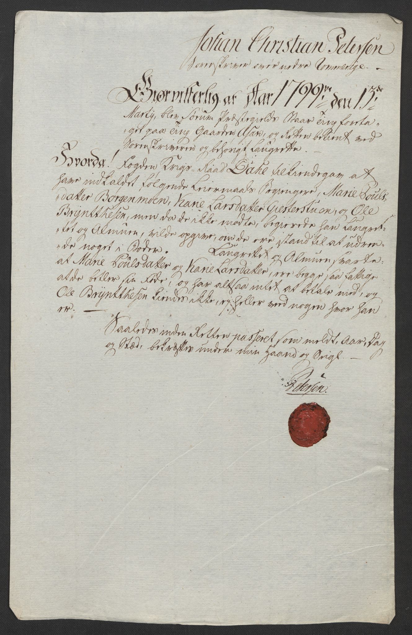 Rentekammeret inntil 1814, Reviderte regnskaper, Fogderegnskap, AV/RA-EA-4092/R11/L0674: Fogderegnskap Nedre Romerike, 1798, p. 179