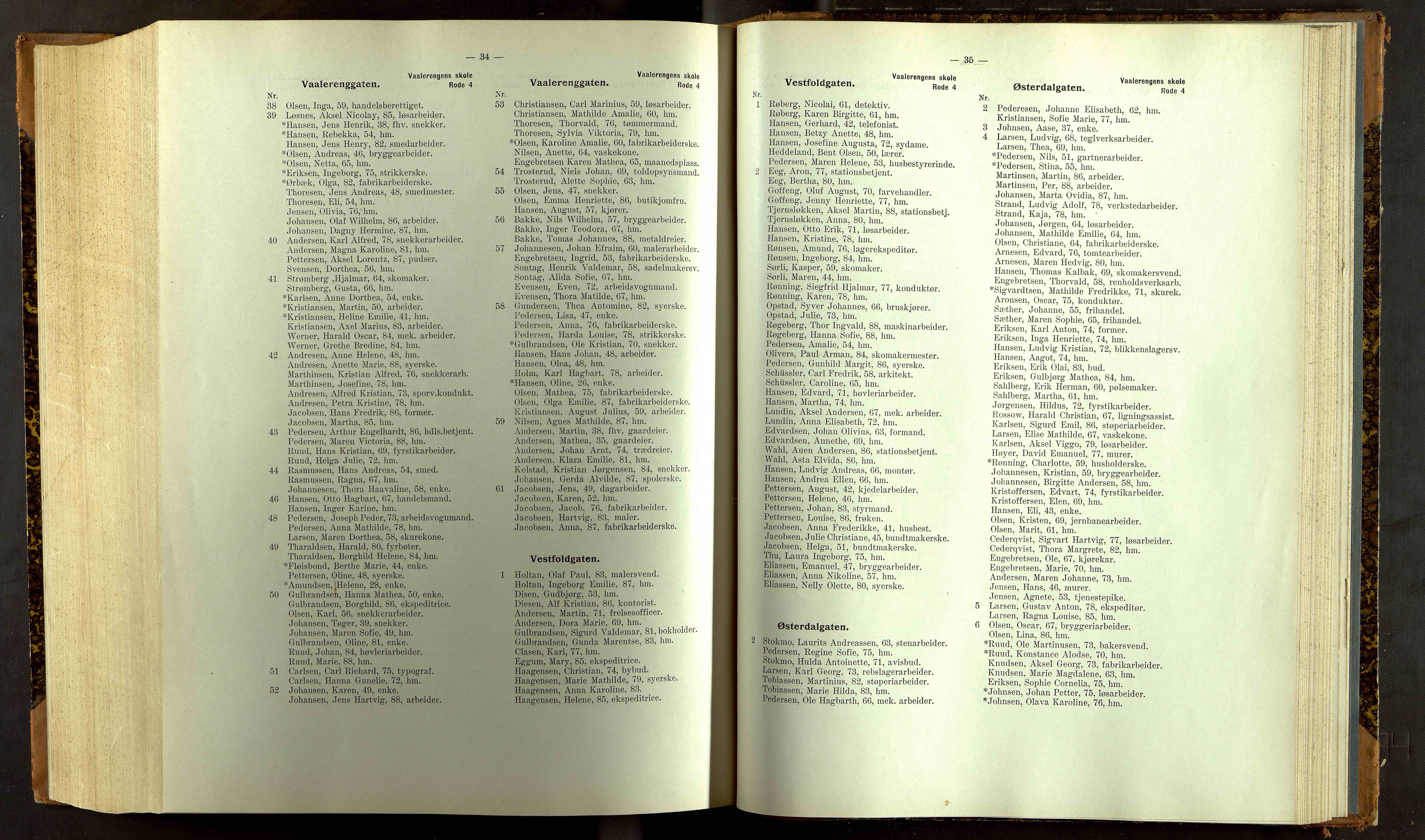Folkeregisteret ( Valgstyret ), OBA/A-20059, 1913, p. 11034-11035