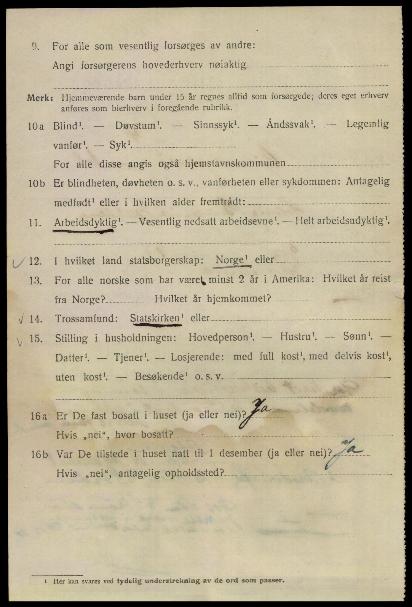 SAO, 1920 census for Kristiania, 1920, p. 250104