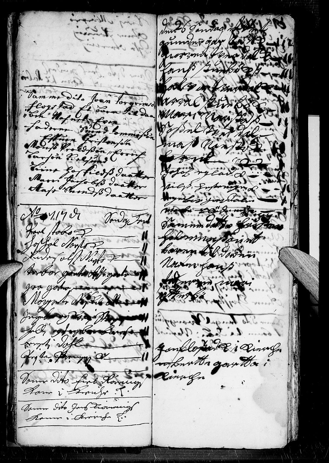 Dypvåg sokneprestkontor, AV/SAK-1111-0007/F/Fb/Fba/L0003: Parish register (copy) no. B 3, 1715-1738, p. 27