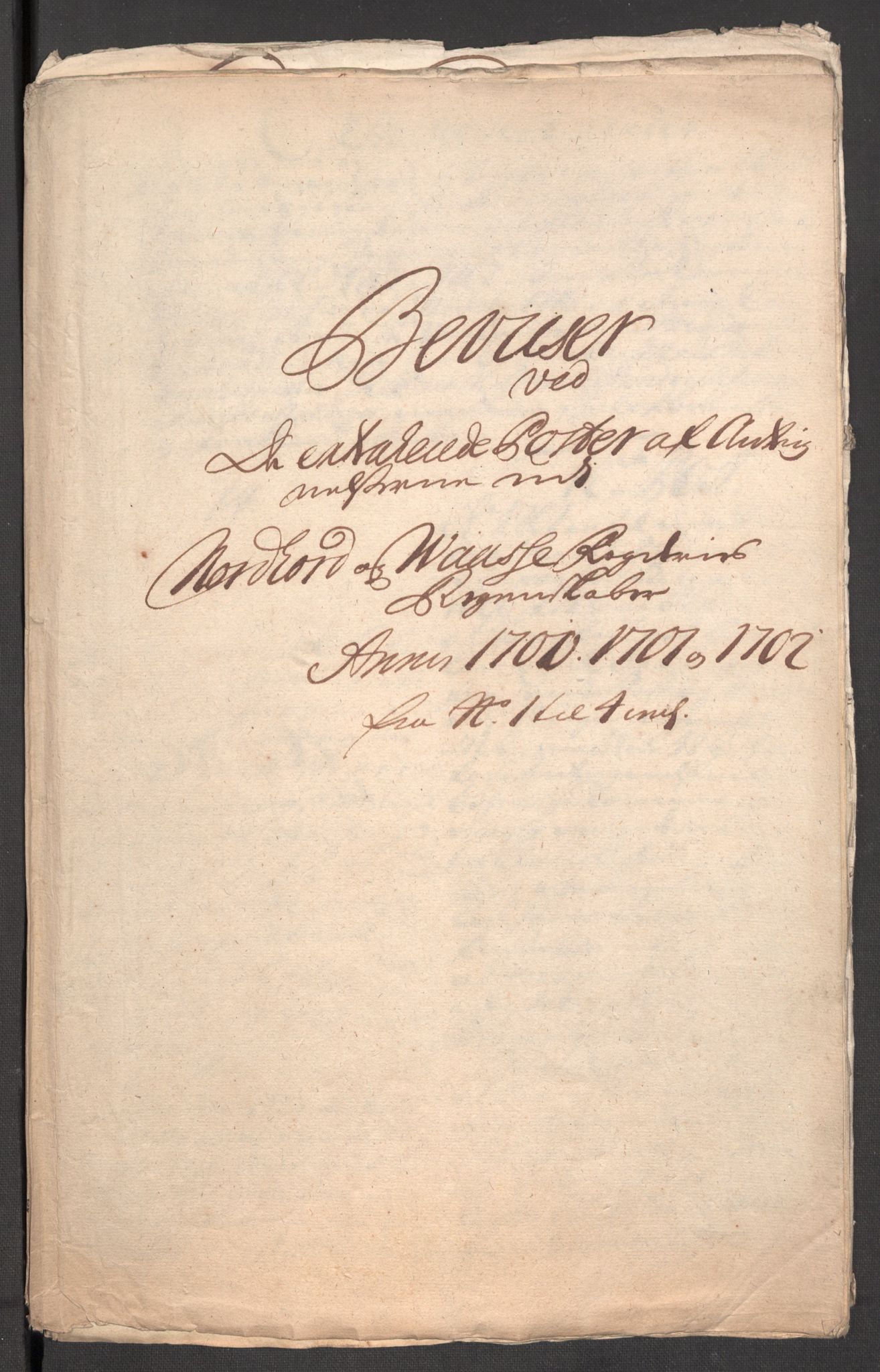 Rentekammeret inntil 1814, Reviderte regnskaper, Fogderegnskap, RA/EA-4092/R51/L3186: Fogderegnskap Nordhordland og Voss, 1702-1703, p. 210