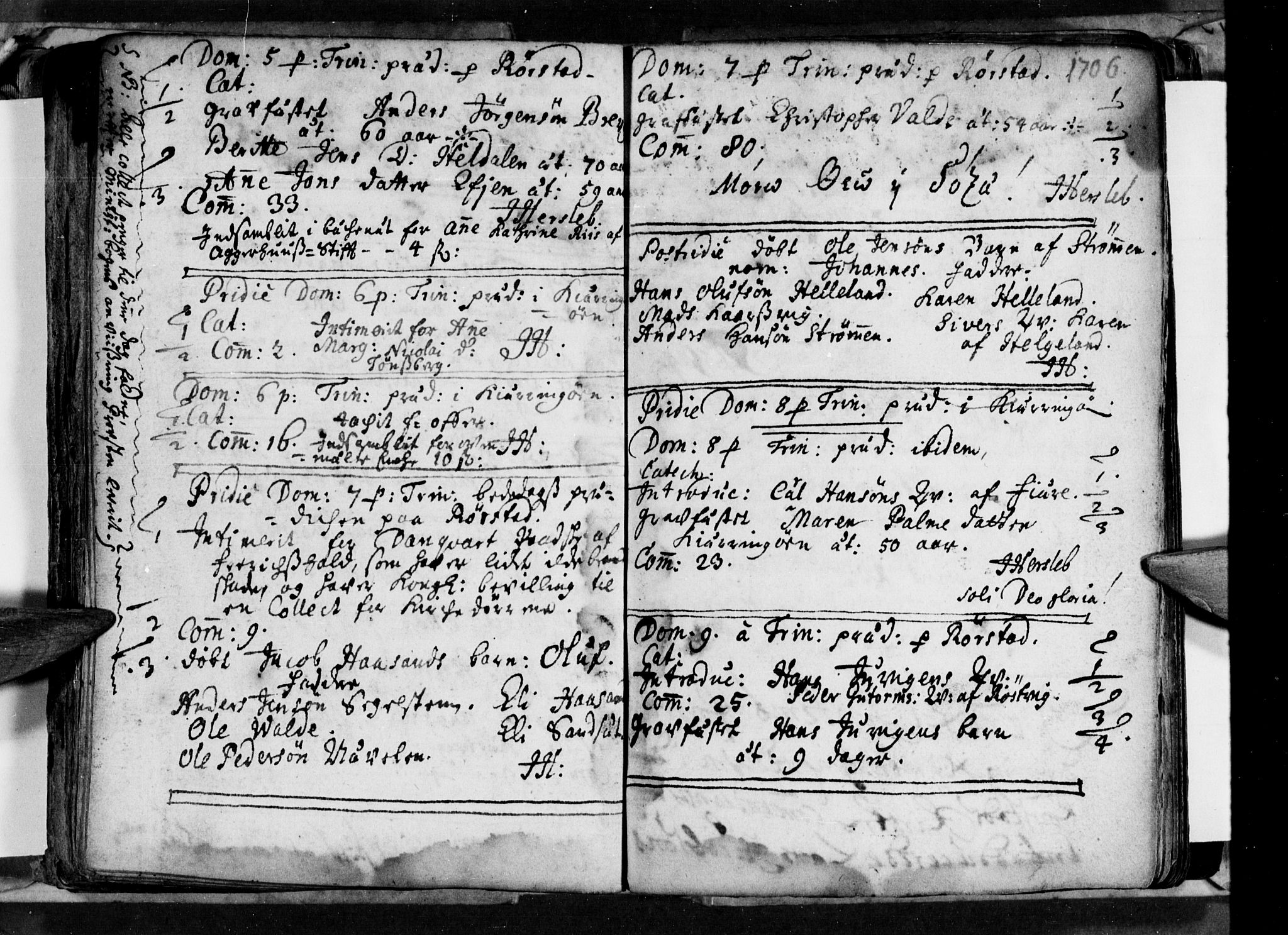 Ministerialprotokoller, klokkerbøker og fødselsregistre - Nordland, AV/SAT-A-1459/853/L0764: Parish register (official) no. 853A03, 1697-1715
