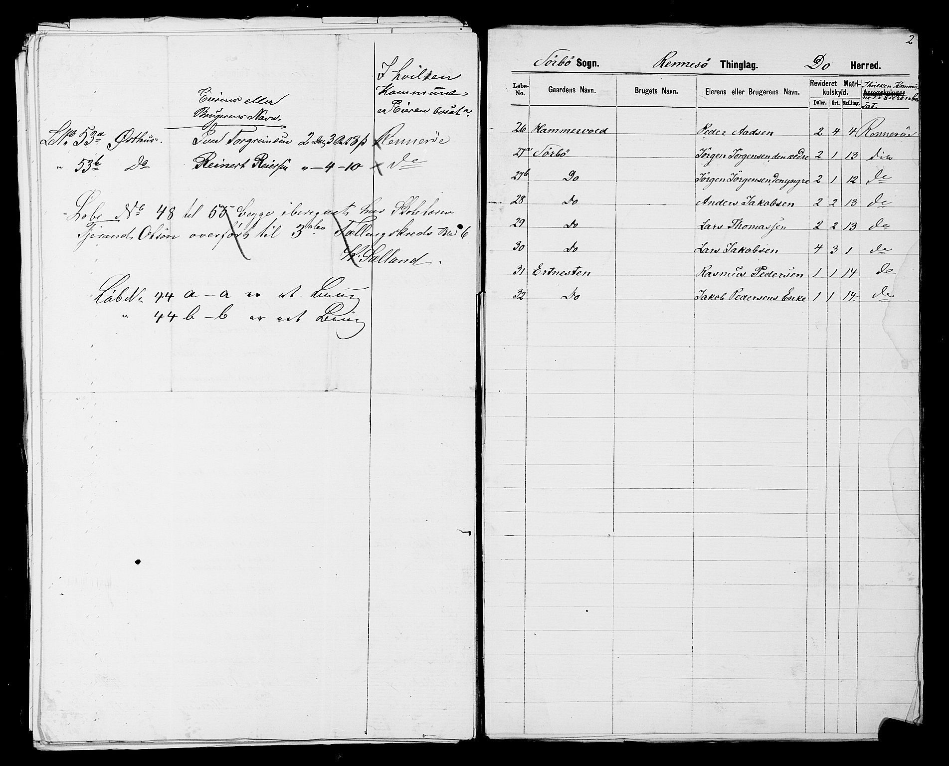 SAST, 1875 census for 1142P Rennesøy, 1875, p. 32