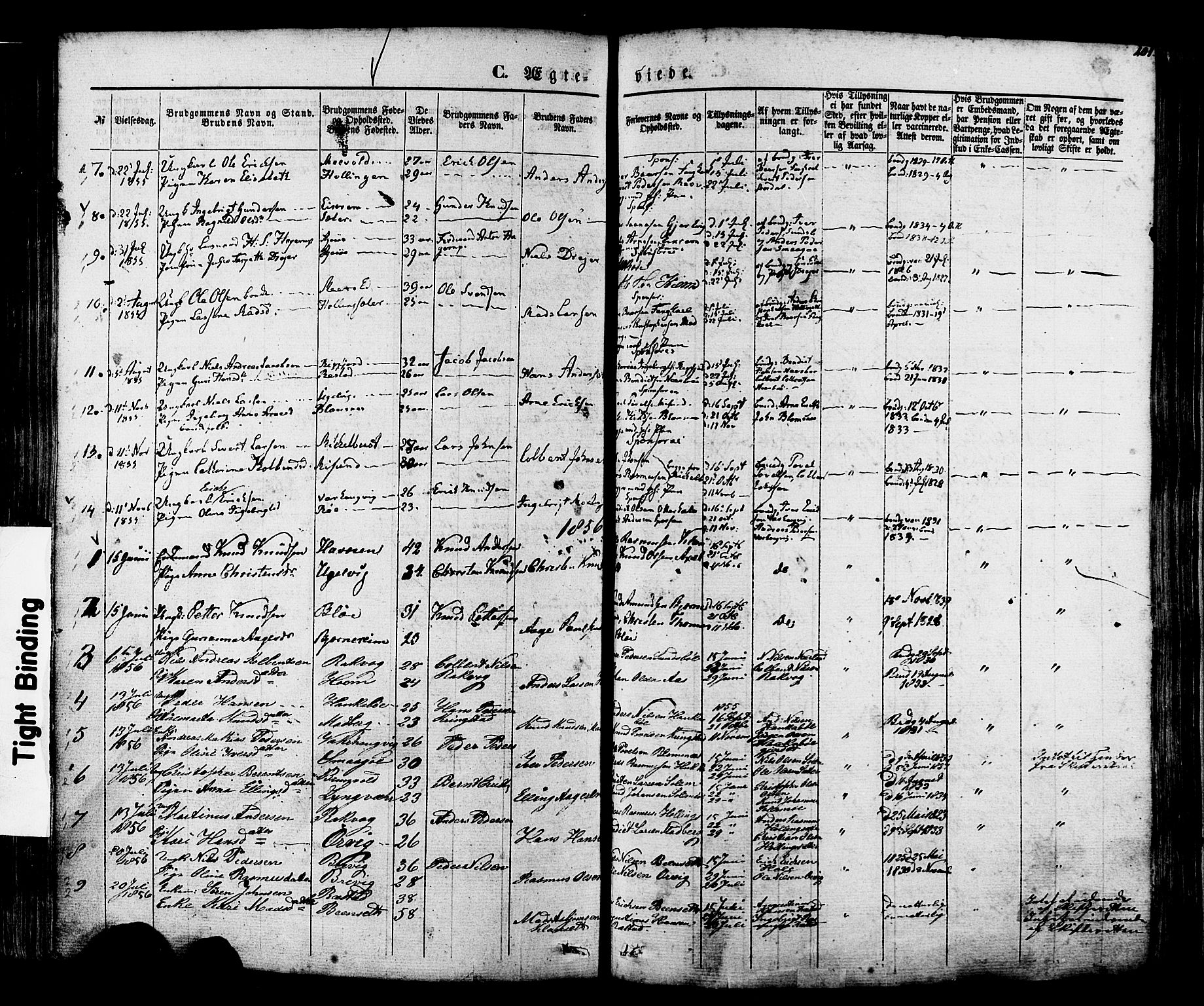 Ministerialprotokoller, klokkerbøker og fødselsregistre - Møre og Romsdal, SAT/A-1454/560/L0719: Parish register (official) no. 560A03, 1845-1872, p. 201