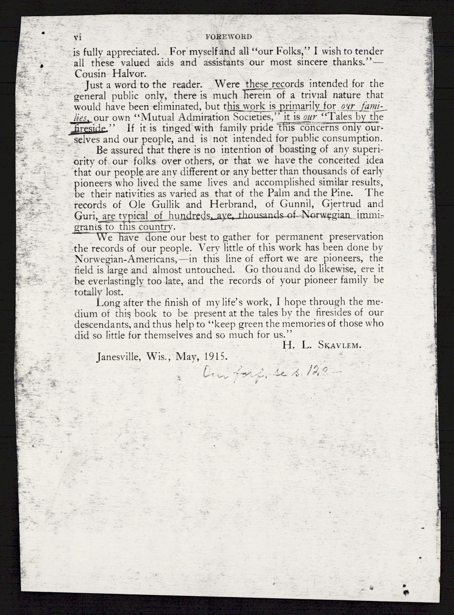 Samlinger til kildeutgivelse, Amerikabrevene, AV/RA-EA-4057/F/L0017: Innlån fra Buskerud: Bratås, 1838-1914, p. 349