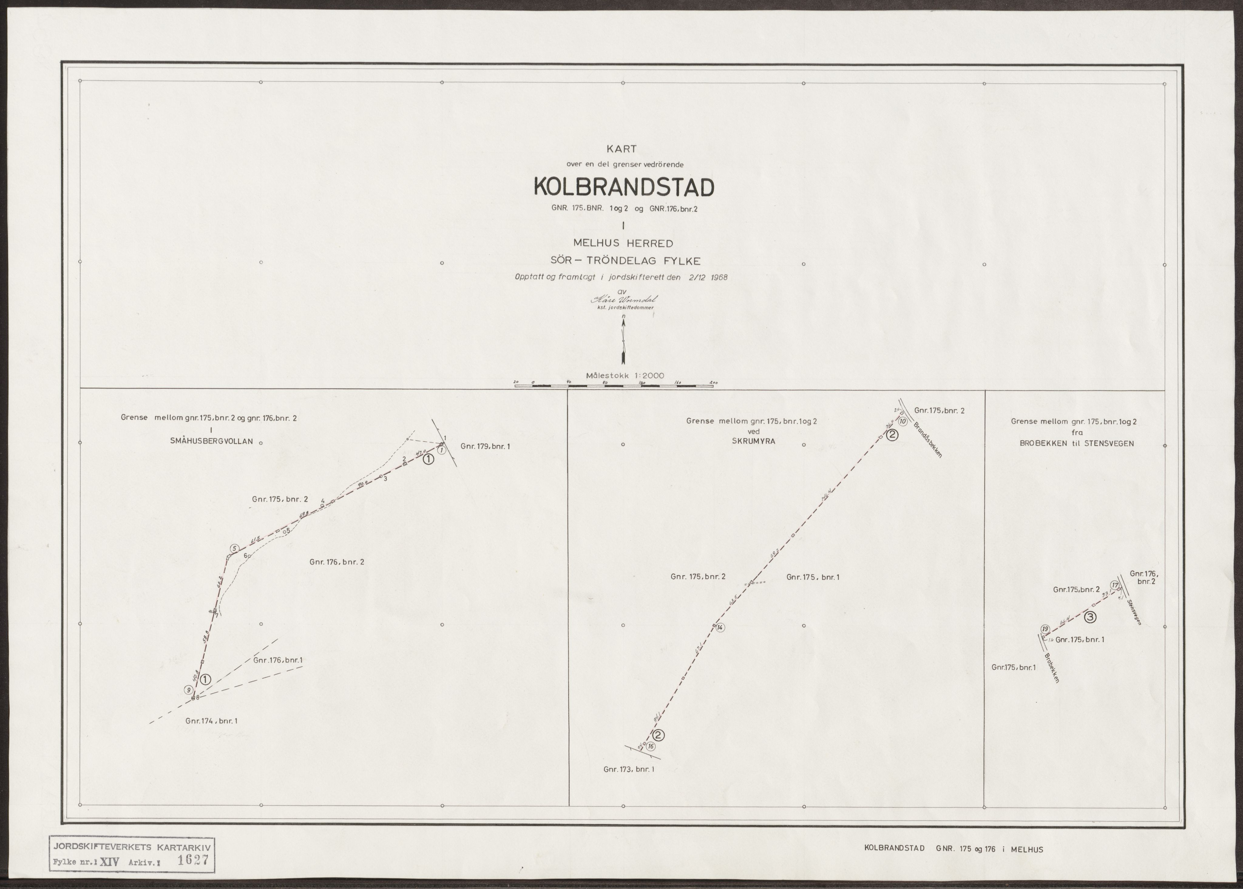 Jordskifteverkets kartarkiv, RA/S-3929/T, 1859-1988, p. 2557