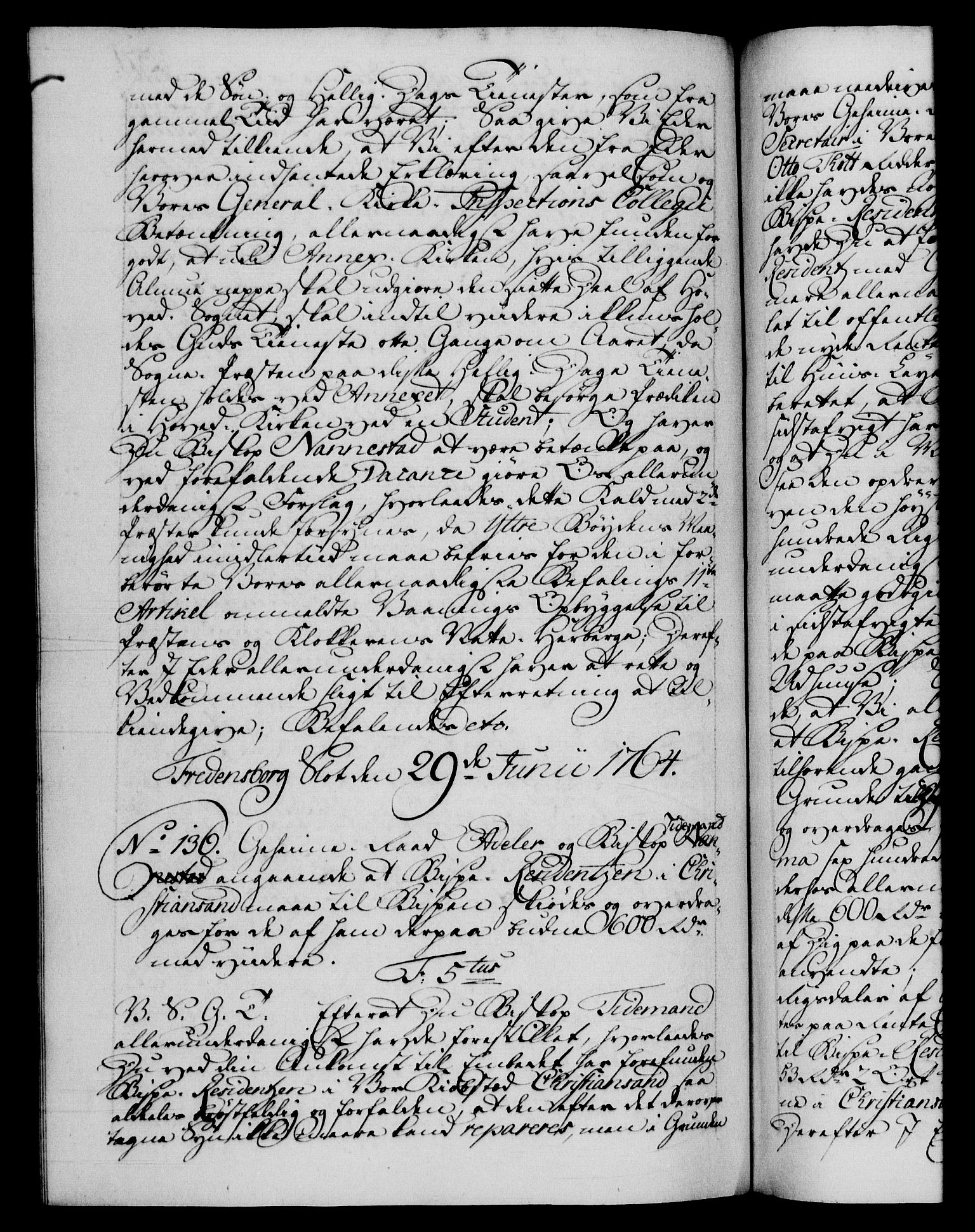 Danske Kanselli 1572-1799, AV/RA-EA-3023/F/Fc/Fca/Fcab/L0037: Norske tegnelser, 1762-1766, p. 371b