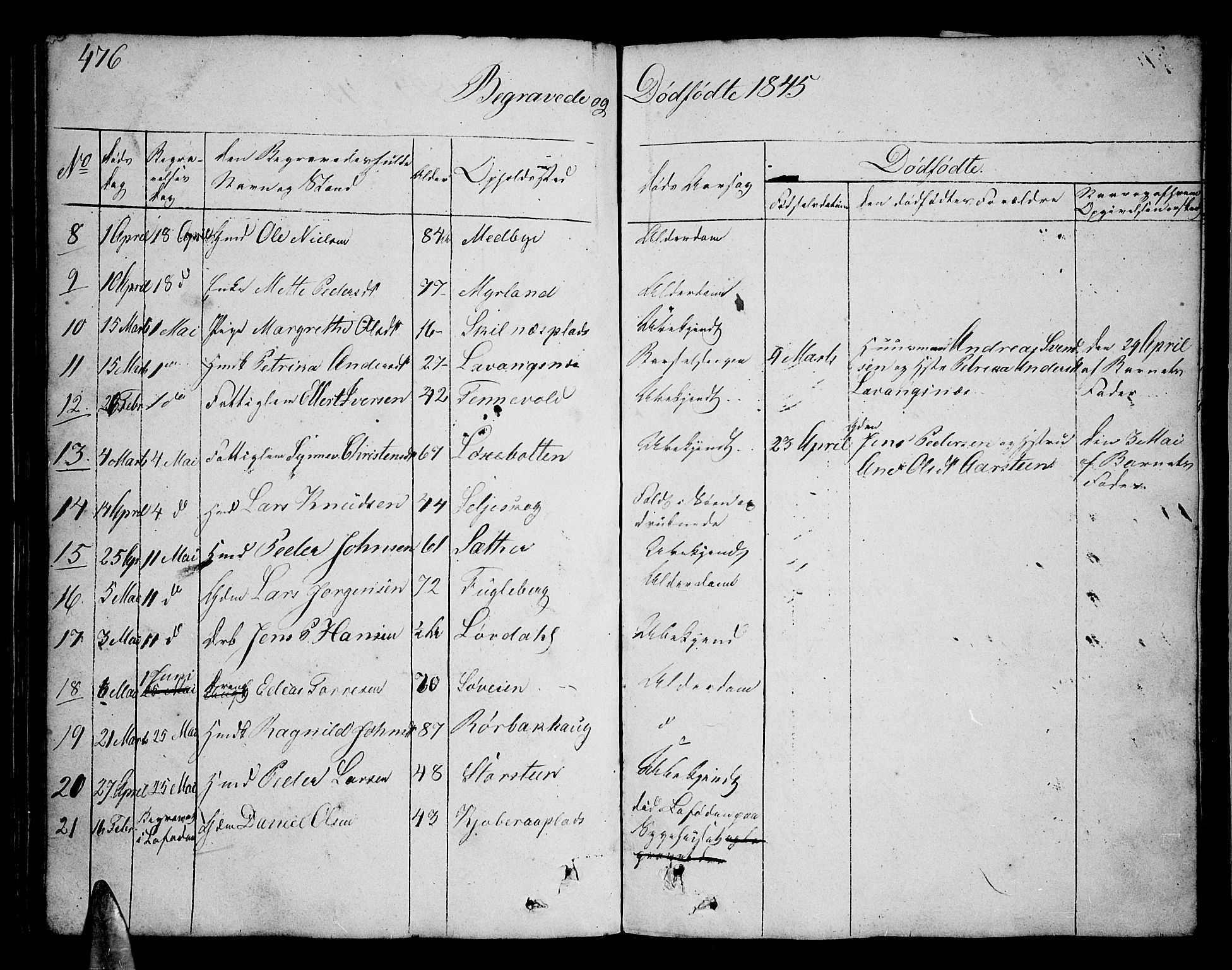 Ibestad sokneprestembete, AV/SATØ-S-0077/H/Ha/Hab/L0003klokker: Parish register (copy) no. 3, 1833-1852, p. 476